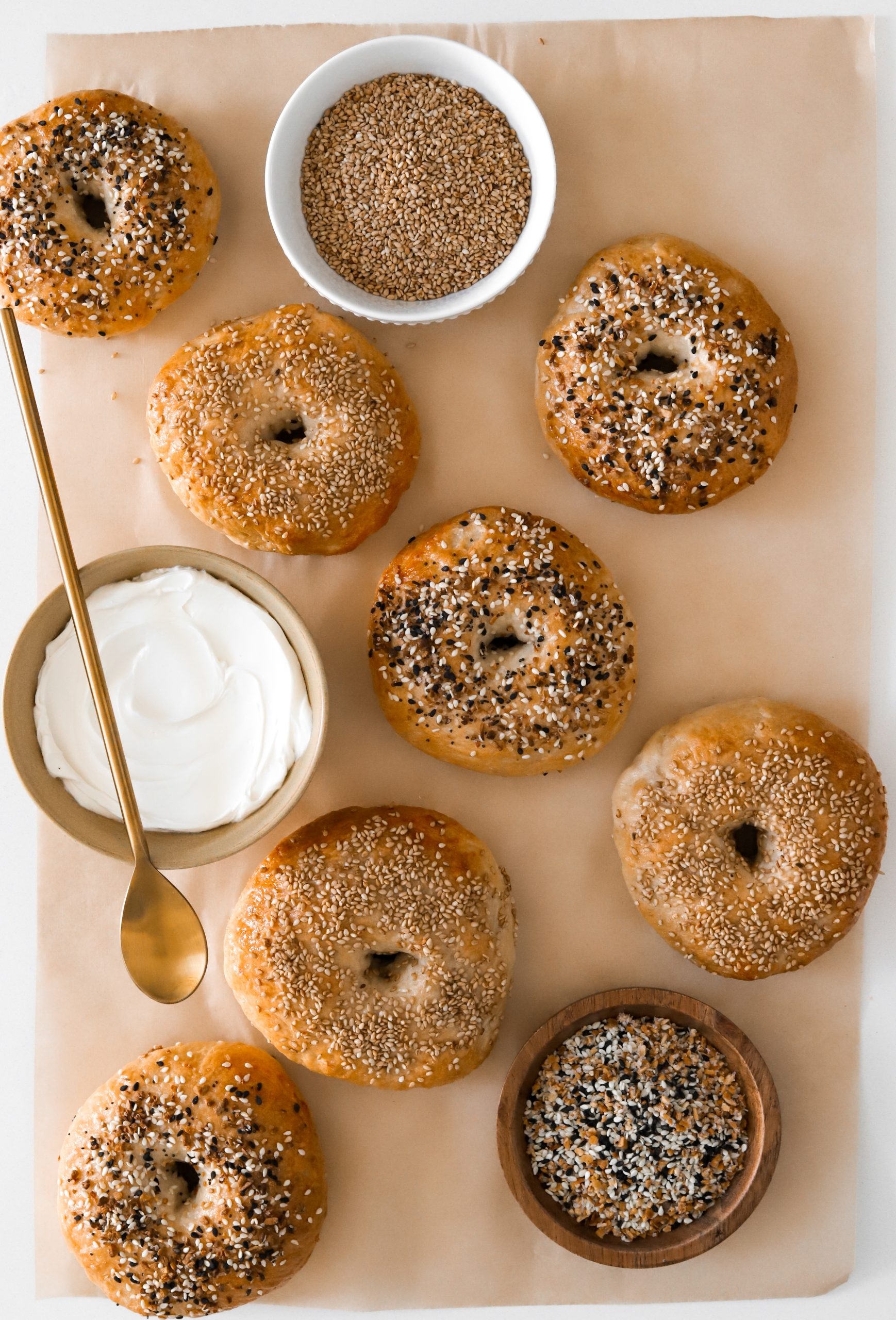 Homemade bagels, Chef's creation, Handcrafted delights, Personal touch, 1740x2560 HD Phone