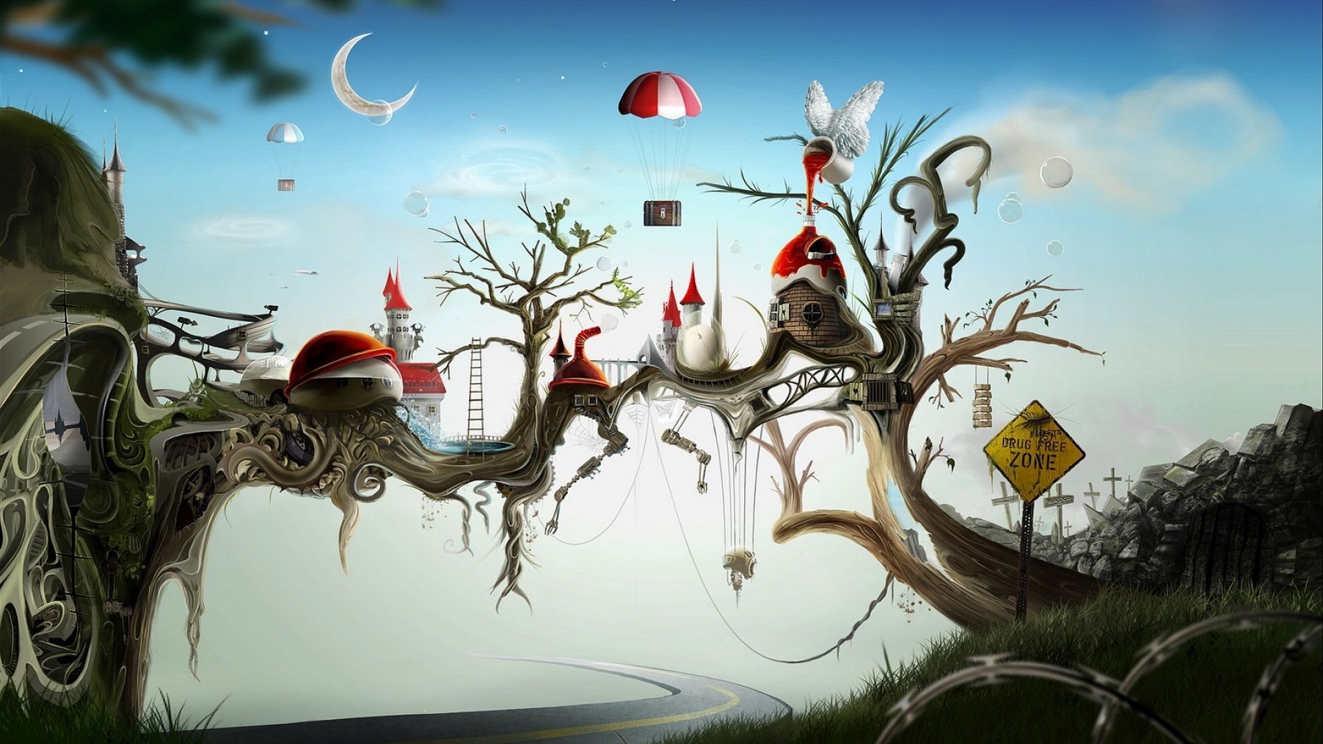 Art, Weird art wallpapers, Backgrounds, Weird, 1920x1080 Full HD Desktop