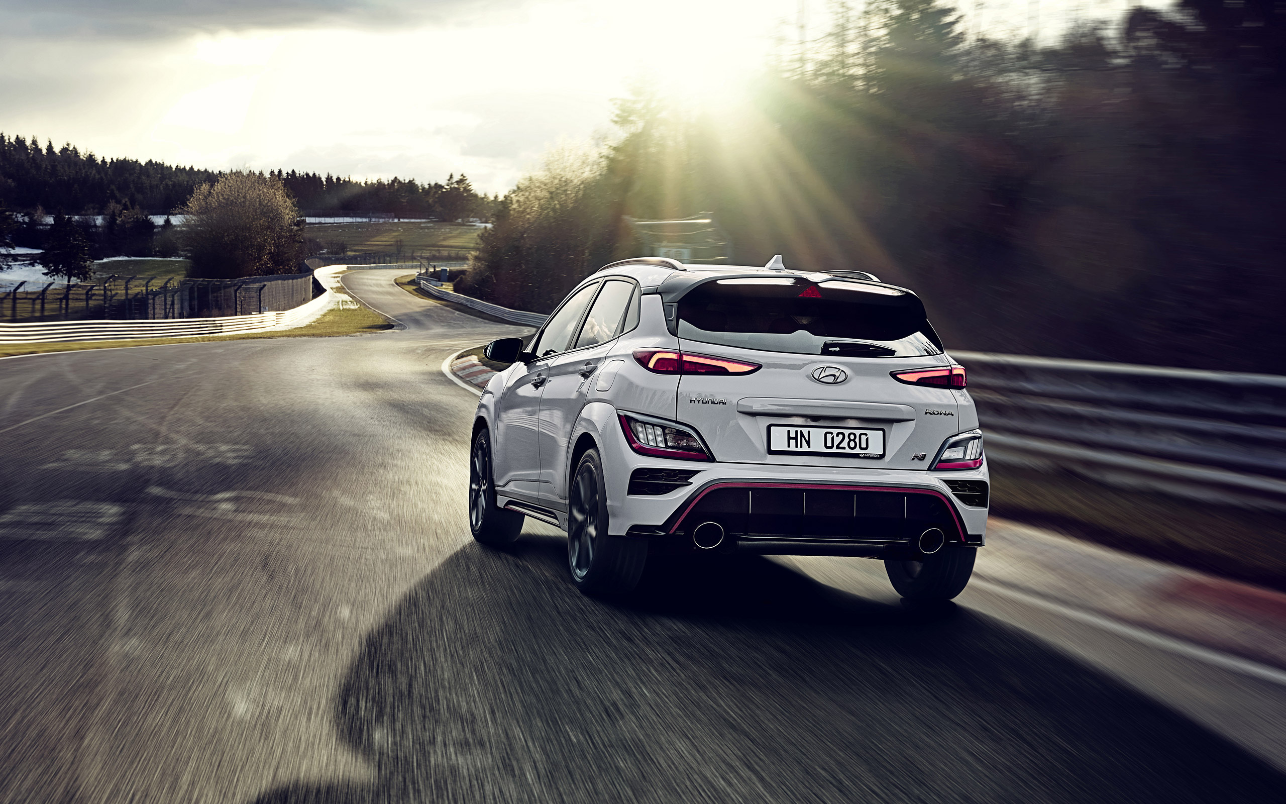 Hyundai Kona, 2022 Kona N, Ruckansicht, Koreanische Autos, 2560x1600 HD Desktop