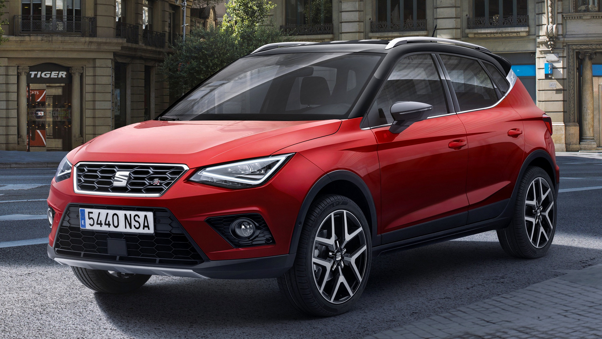 Seat Arona, Compact allure, 2017 model, Auto excellence, 1920x1080 Full HD Desktop