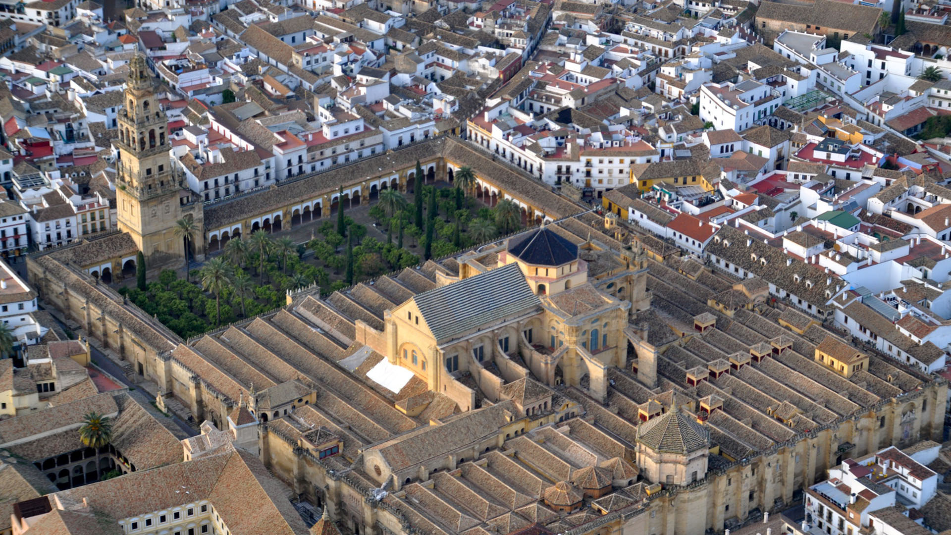 Great Mosque of Cordoba, IRCICA, Cordoba, Spain, 1920x1080 Full HD Desktop