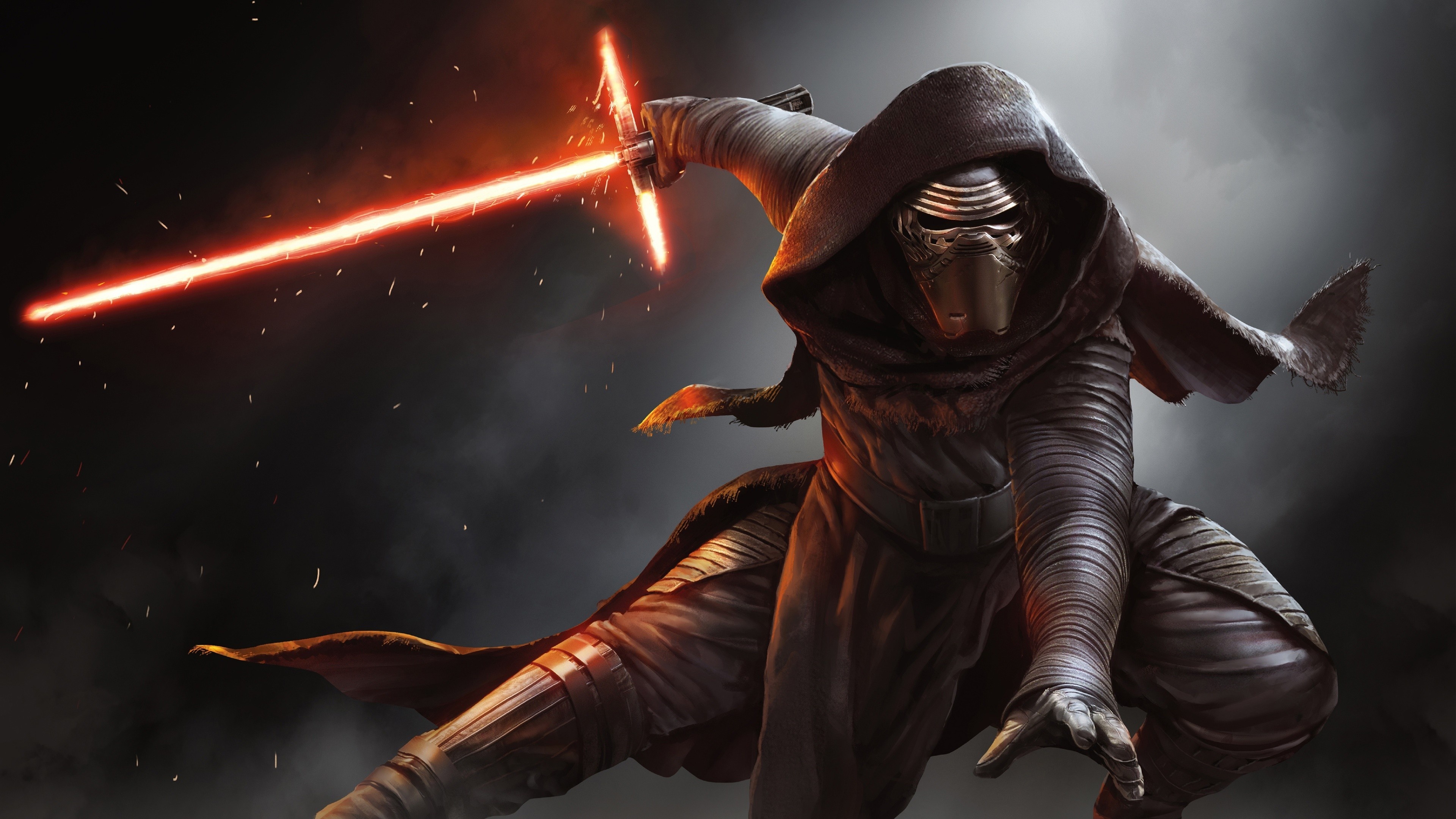 Star Wars Captain Phasma, Digital artwork, Popular wallpapers, Adventure awaits, 3840x2160 4K Desktop