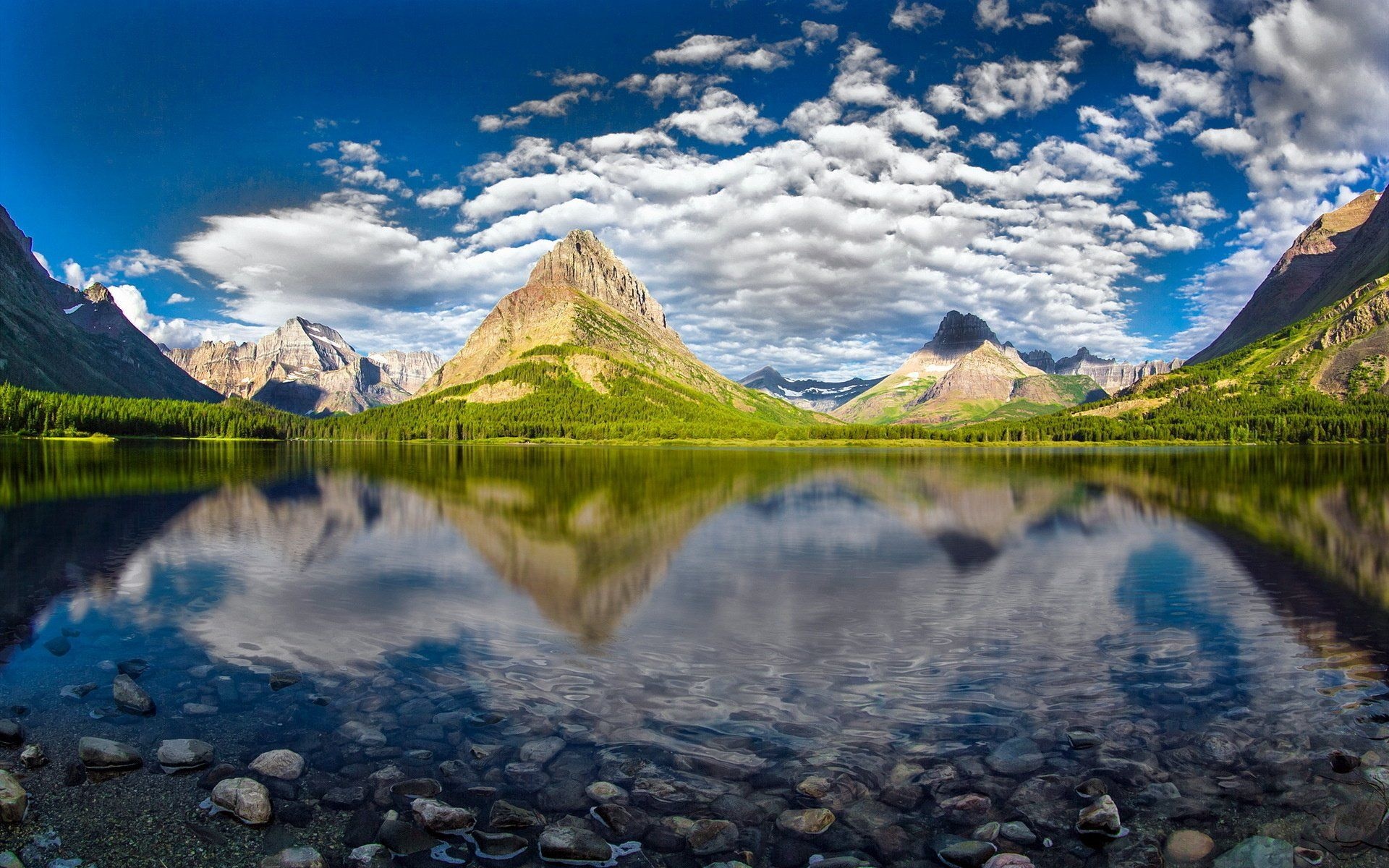 Redrock Lake, Montana Wallpaper, 1920x1200 HD Desktop
