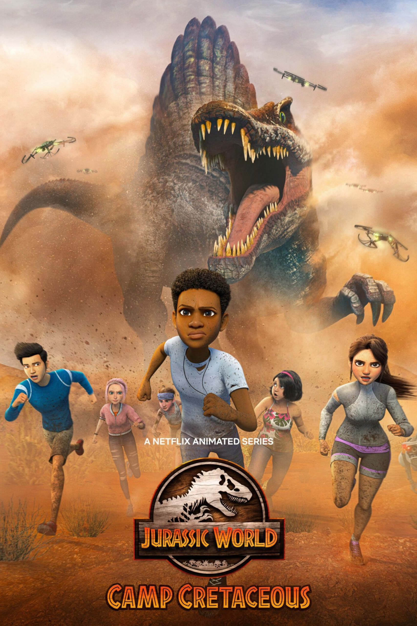 Camp Cretaceous Animation, Jurassic World ideas, 1710x2560 HD Phone