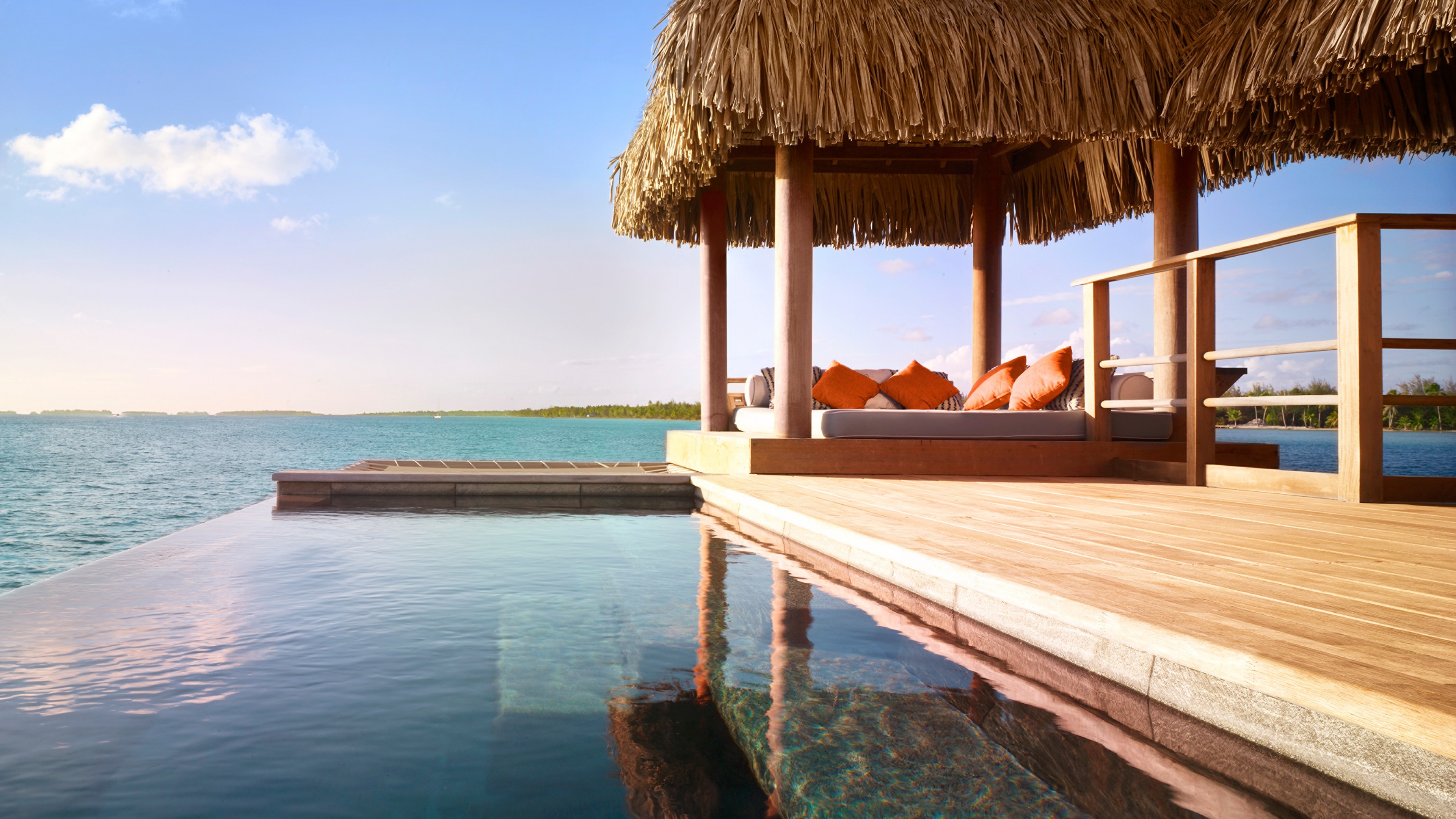Four Seasons Resort, Bora Bora Wallpaper, 3840x2160 4K Desktop