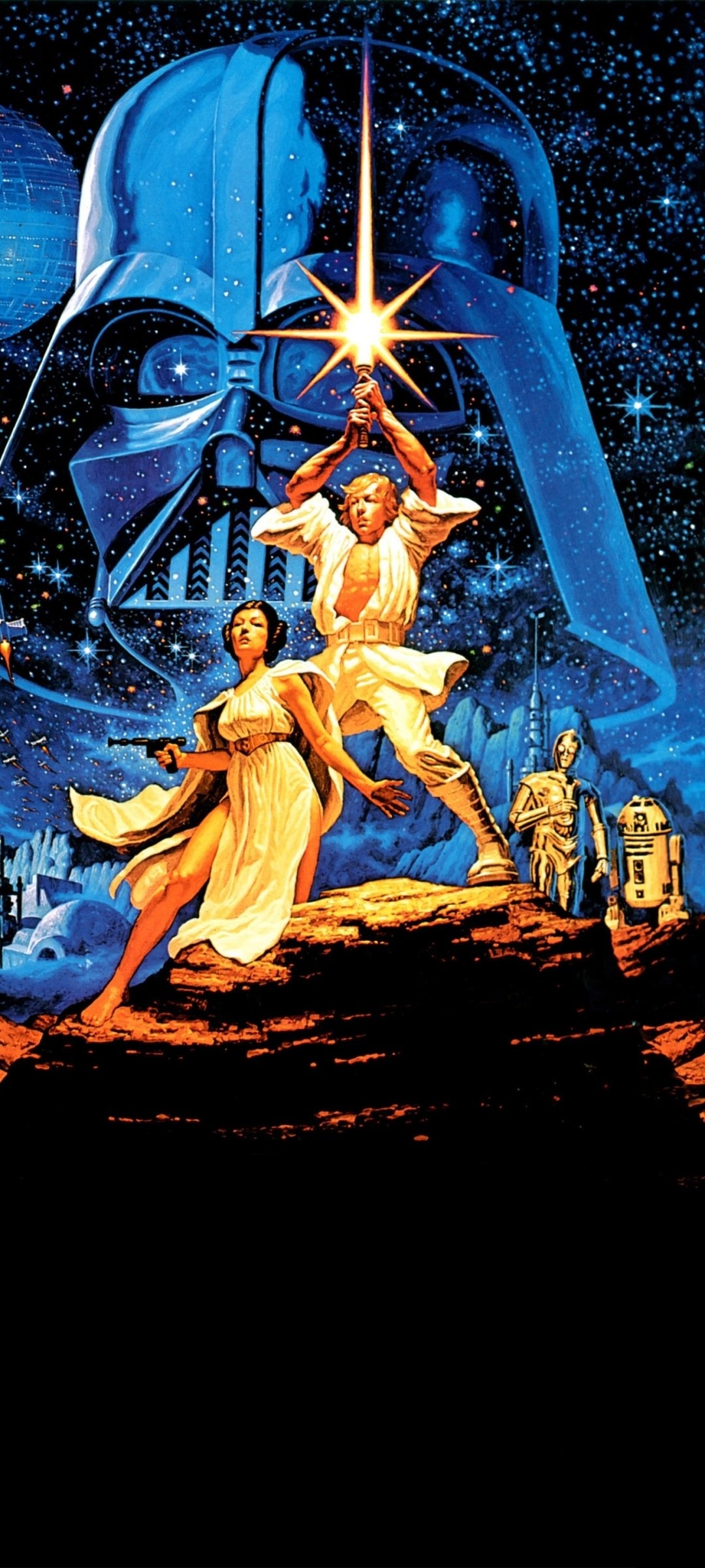 Princess Leia, Movie Star Wars, Episode IV, New Hope, 1080x2400 HD Phone