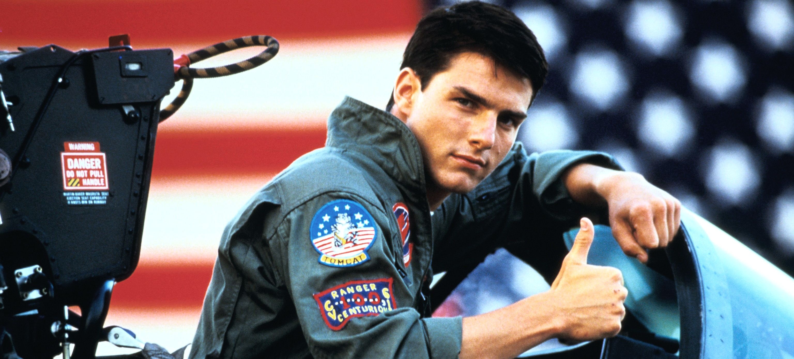 Top Gun, Exciting wallpapers, Thrilling atmosphere, Iconic movie, 3080x1390 Dual Screen Desktop