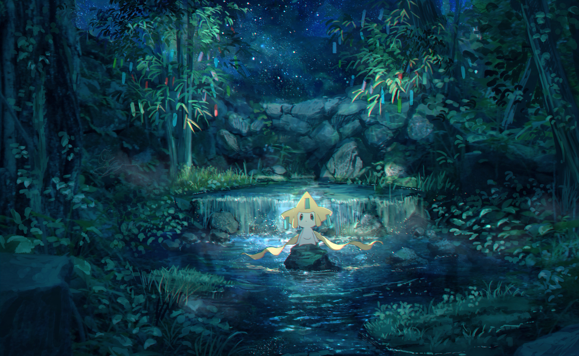 Jirachi, HD Background Image, Pokmon, 1920x1180 HD Desktop