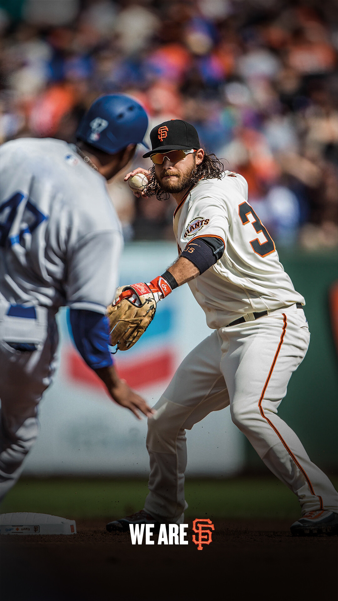 SF Giants Android wallpaper, Fan creations, Digital art, Mobile background, 1080x1920 Full HD Phone
