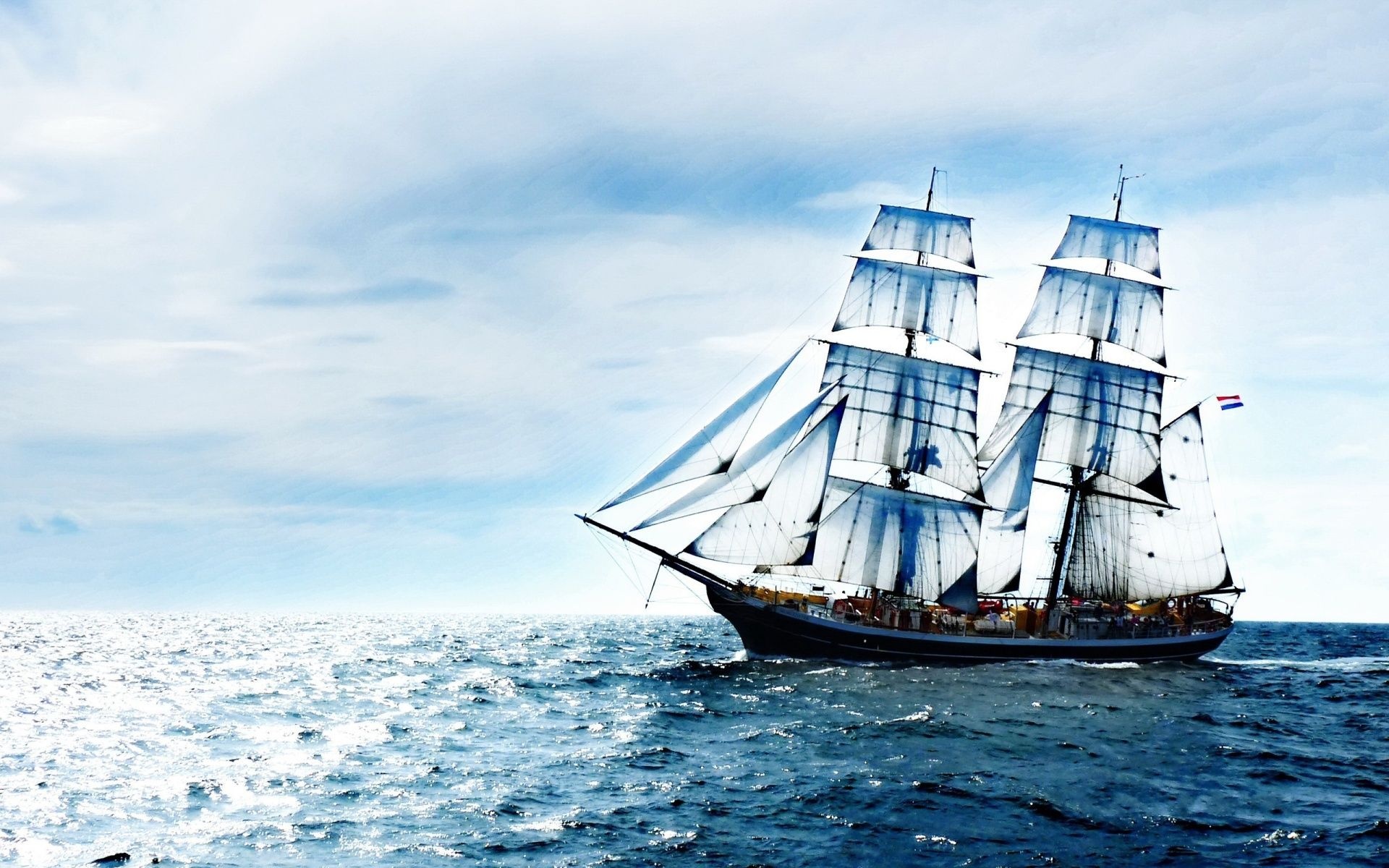 Sailing Ship Wallpapers, Backgrounds, 1920x1200 HD Desktop