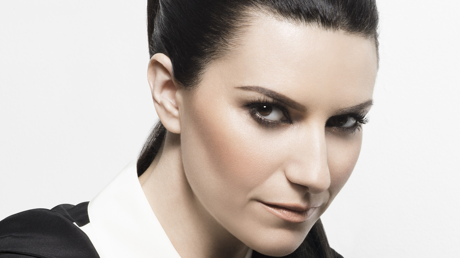 Laura Pausini, Musical talent, Fanart masterpiece, Melodic enchantment, 1920x1080 Full HD Desktop