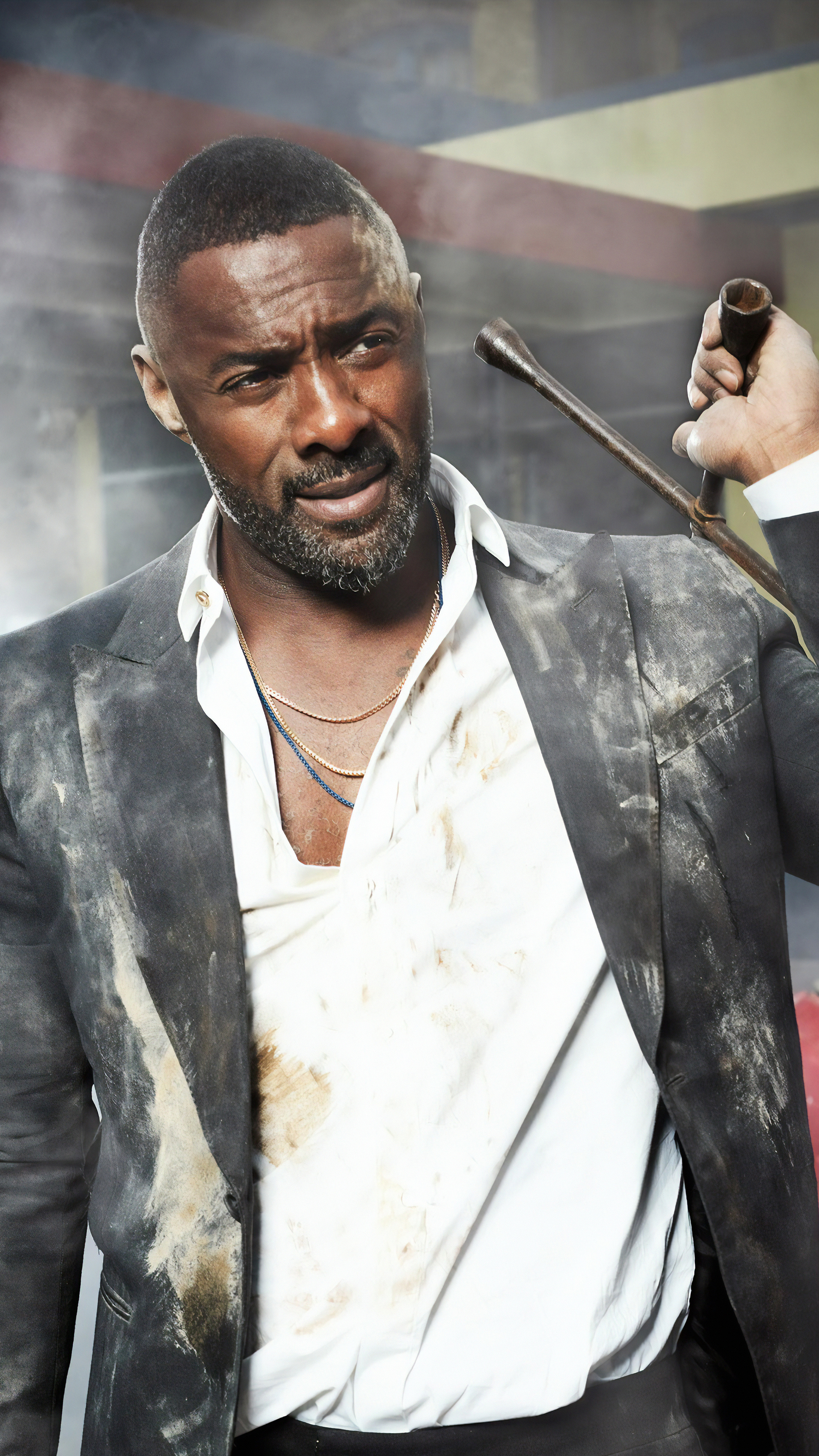 Idris Elba, Movies, Hobbs and Shaw, Sony Xperia, 2160x3840 4K Phone