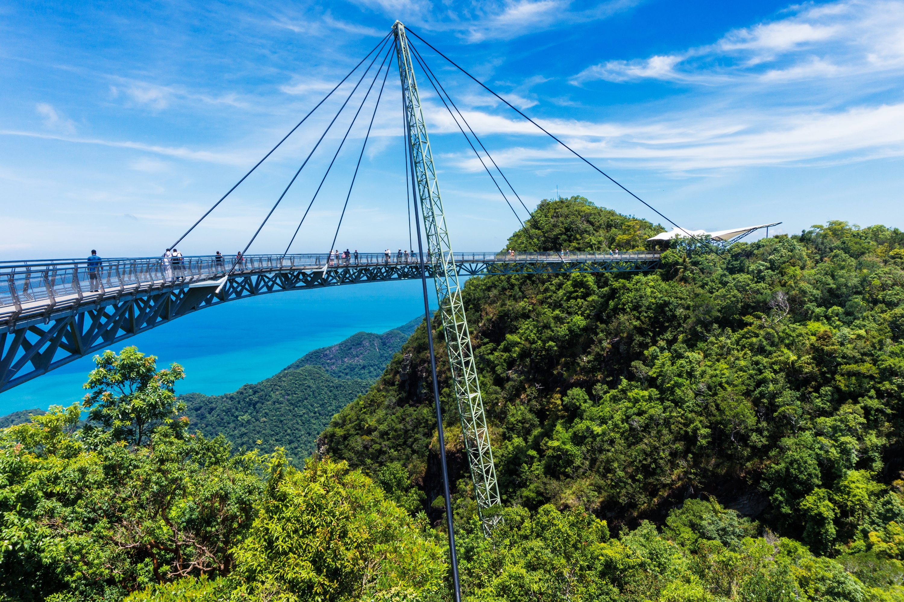 Langkawi Travels, Langkawi hanging bridge, Must-see attractions, 3000x2000 HD Desktop