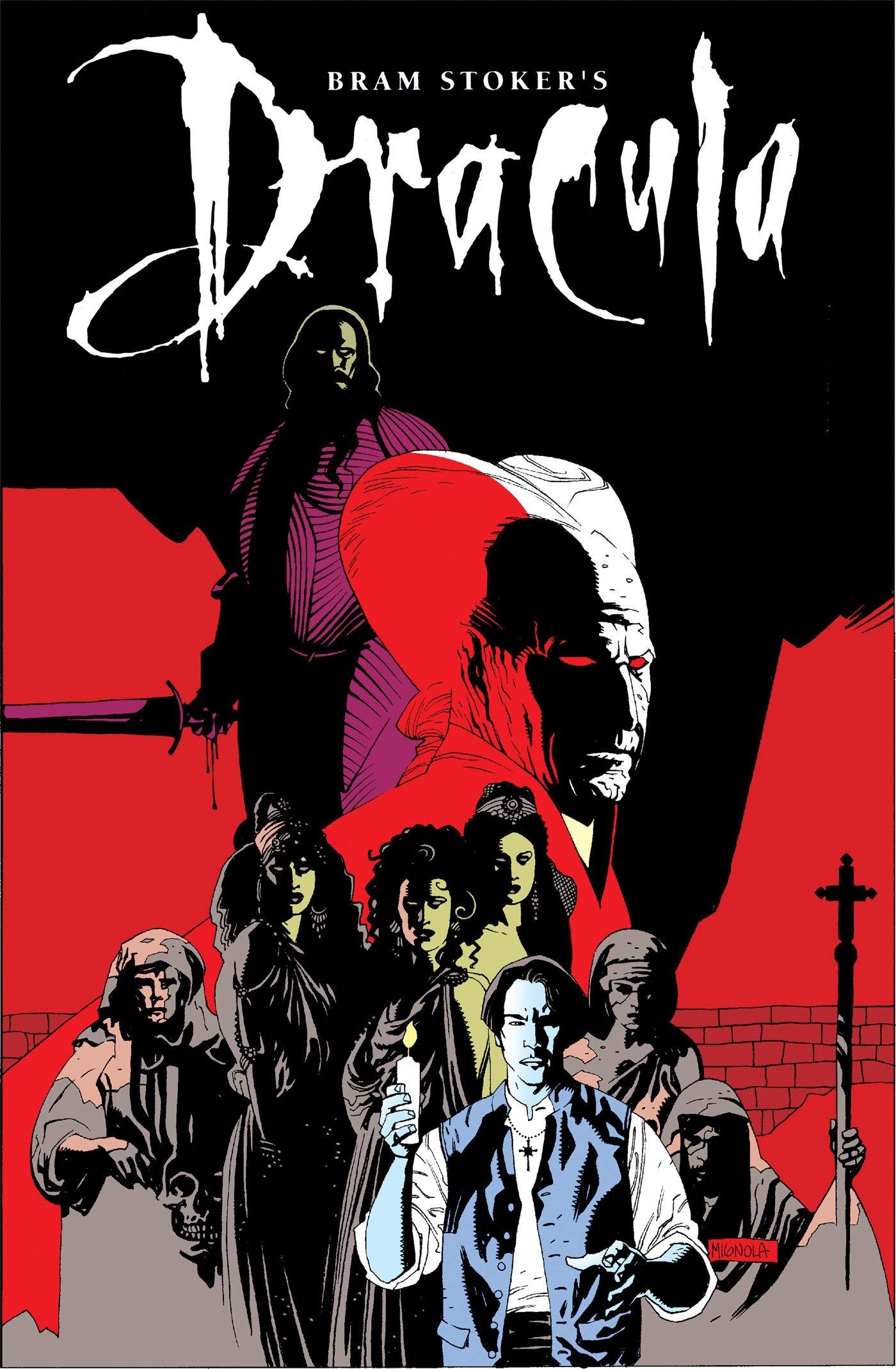 Bram Stoker's Dracula, graphic novel, Mignola Mike Thomas Roy, 1400x2140 HD Phone