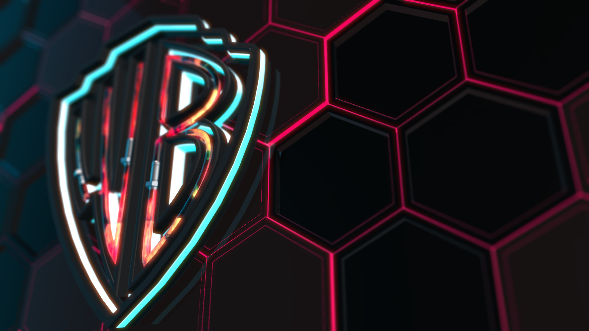 Himanshu Shukla, Warner Bros. logo, Graphic design, Unique representation, 1920x1080 Full HD Desktop