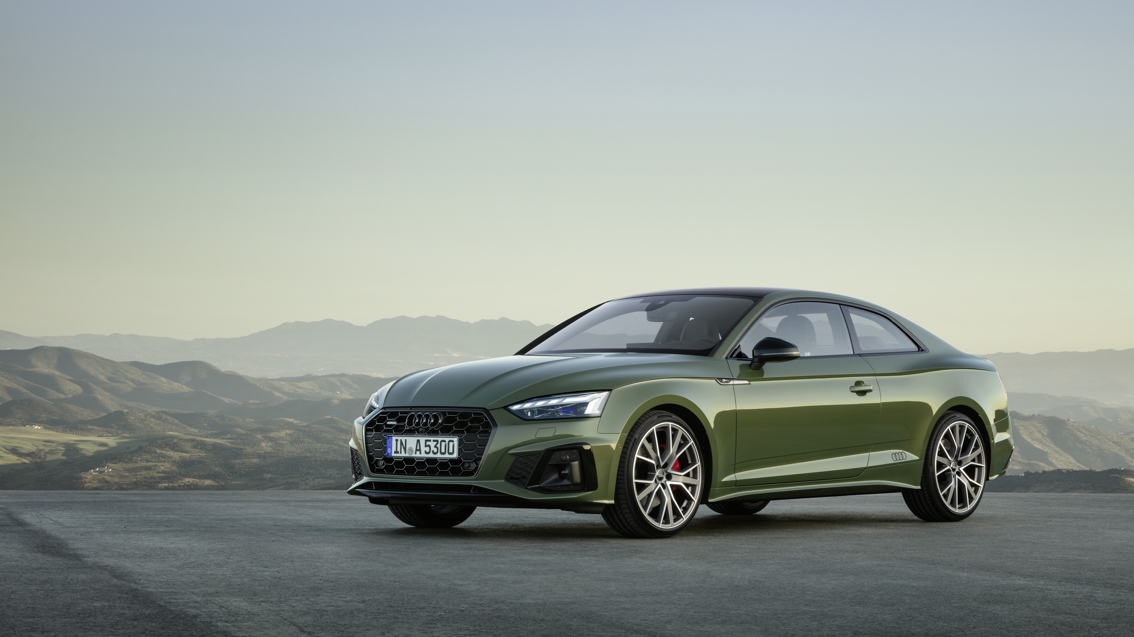 Audi A5, Coupe excellence, 2019 model, 5K wallpaper, 3840x2160 4K Desktop