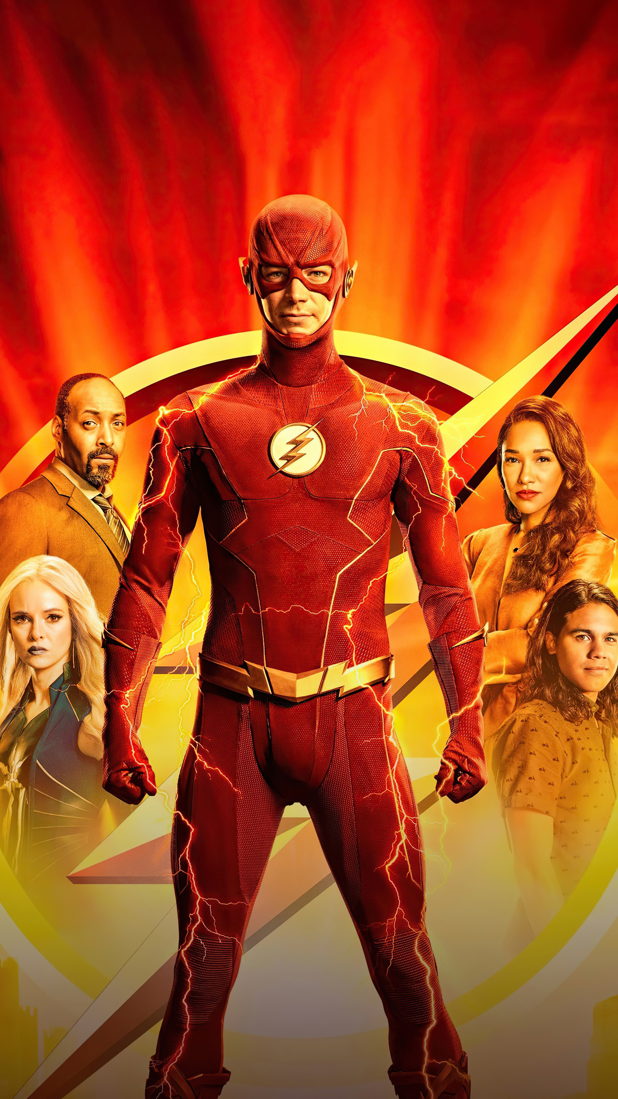 The Flash 2021, Sony Xperia wallpapers, HD 4K wallpapers, New season of the CW series, 2160x3840 4K Phone