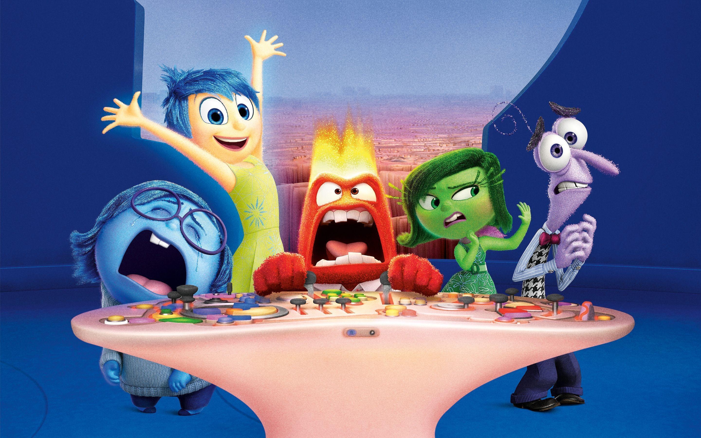 Inside Out wallpapers, Top free backgrounds, Emotions, Animated film, 2880x1800 HD Desktop