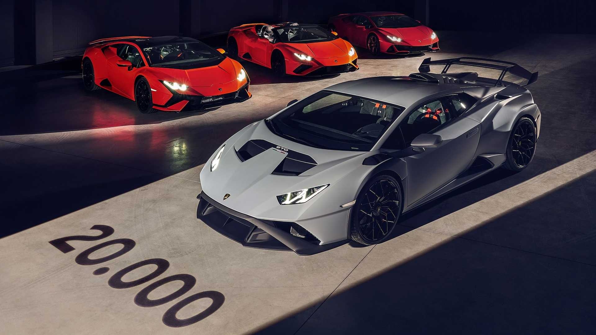Production Milestone 20 000, Lamborghini Huracan Wallpaper, 1920x1080 Full HD Desktop