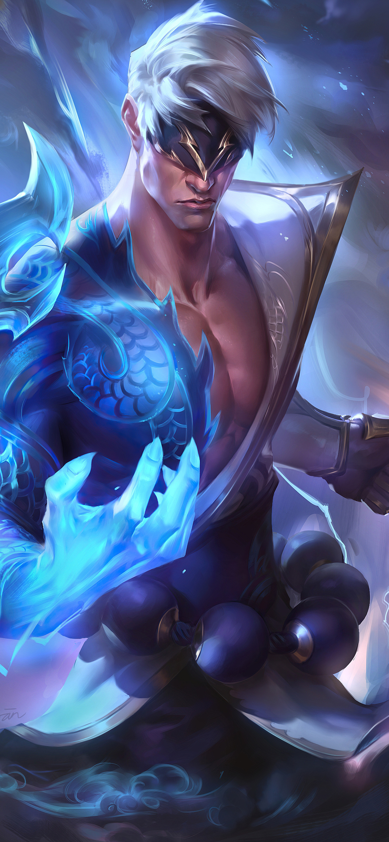 Lee Sin (LoL), Backgrounds, LoL, 1250x2690 HD Phone