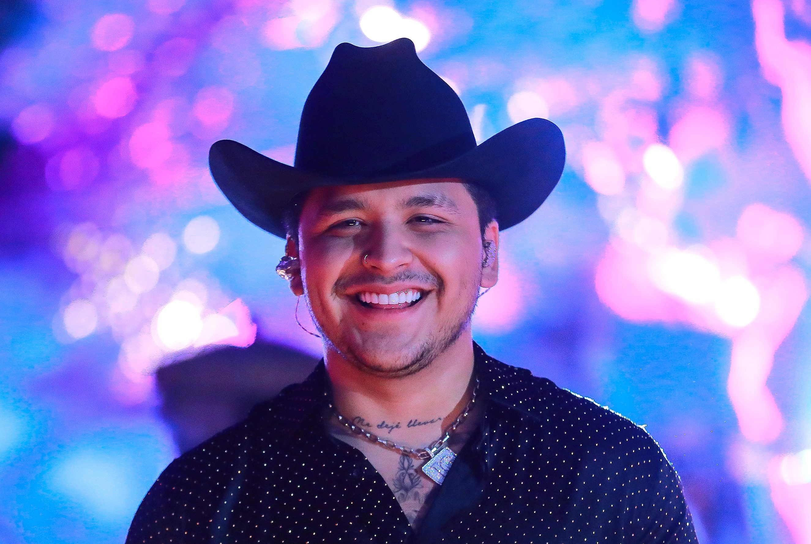Christian Nodal, Music, Talented artist, Playful vibes, 2650x1780 HD Desktop