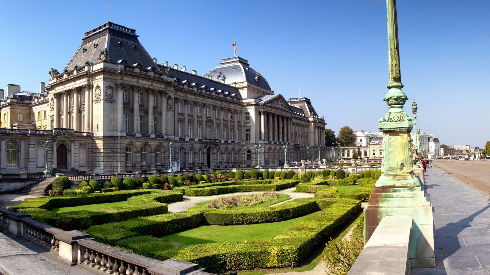 Royal Palace, HD Wallpaper, Background Image, Brussels, 1920x1080 Full HD Desktop