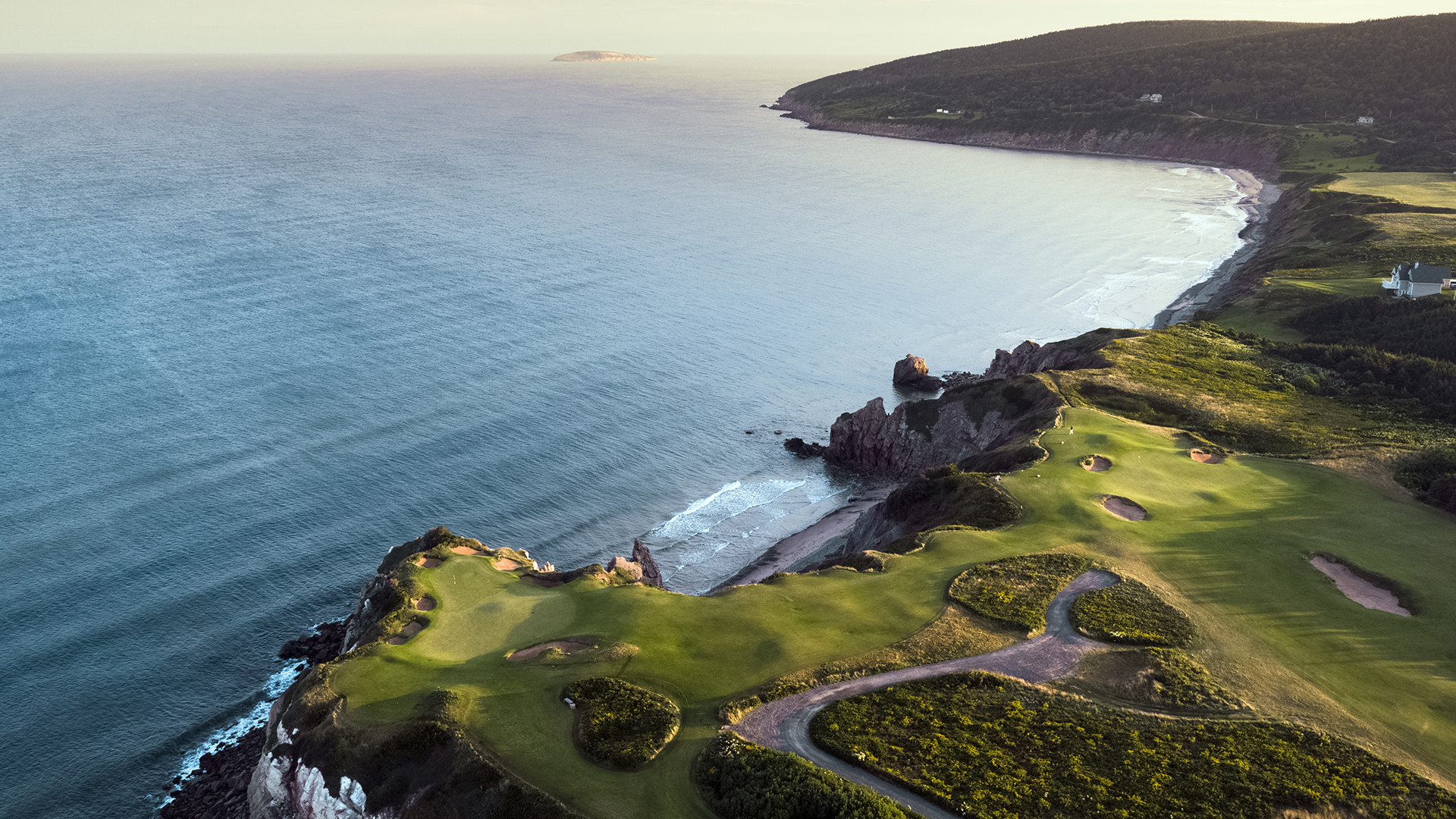 Cape Breton Island, Cabot Cliffs, Golf destination, Cape Breton pride, 1920x1080 Full HD Desktop