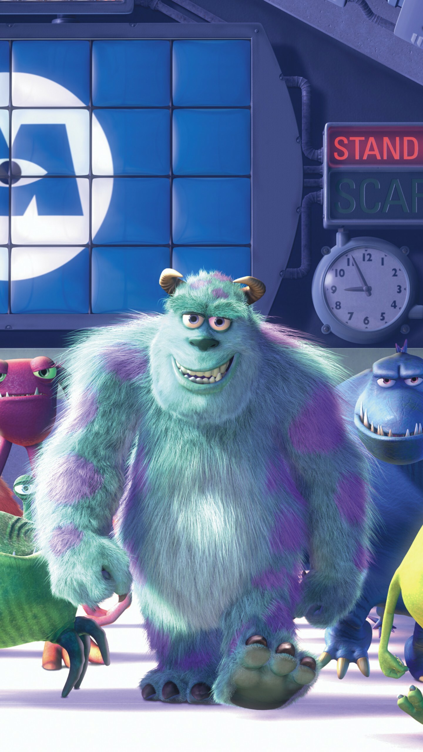 Monsters, Inc., wallpapers, Michelle Cunningham, 1440x2560 HD Phone
