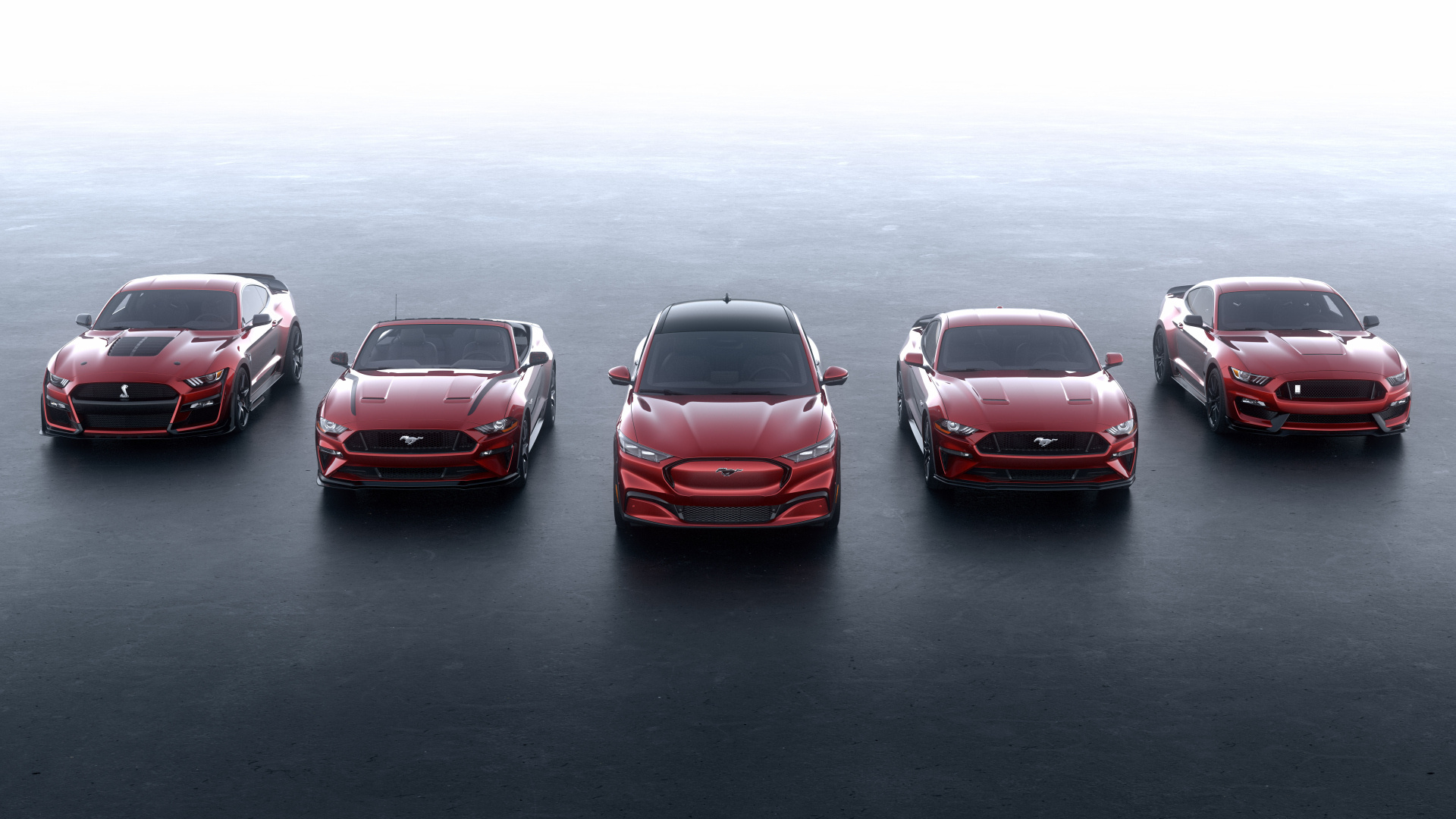 Mustang Family, Ford Mustang Mach-E Wallpaper, 1920x1080 Full HD Desktop