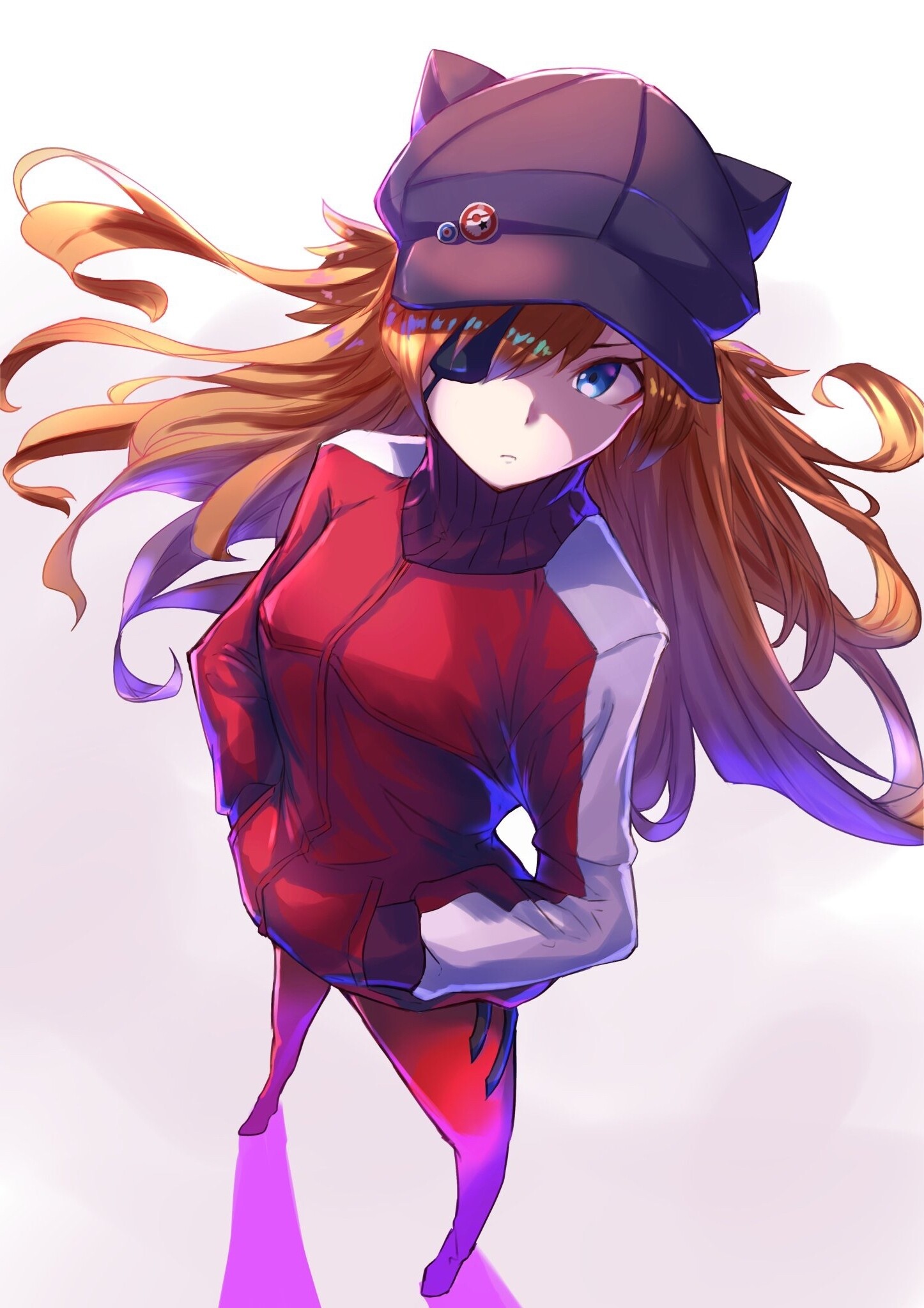 Neon Genesis Evangelion, Asuka Langley wallpaper, Anime series, Stylish character, 1450x2050 HD Phone