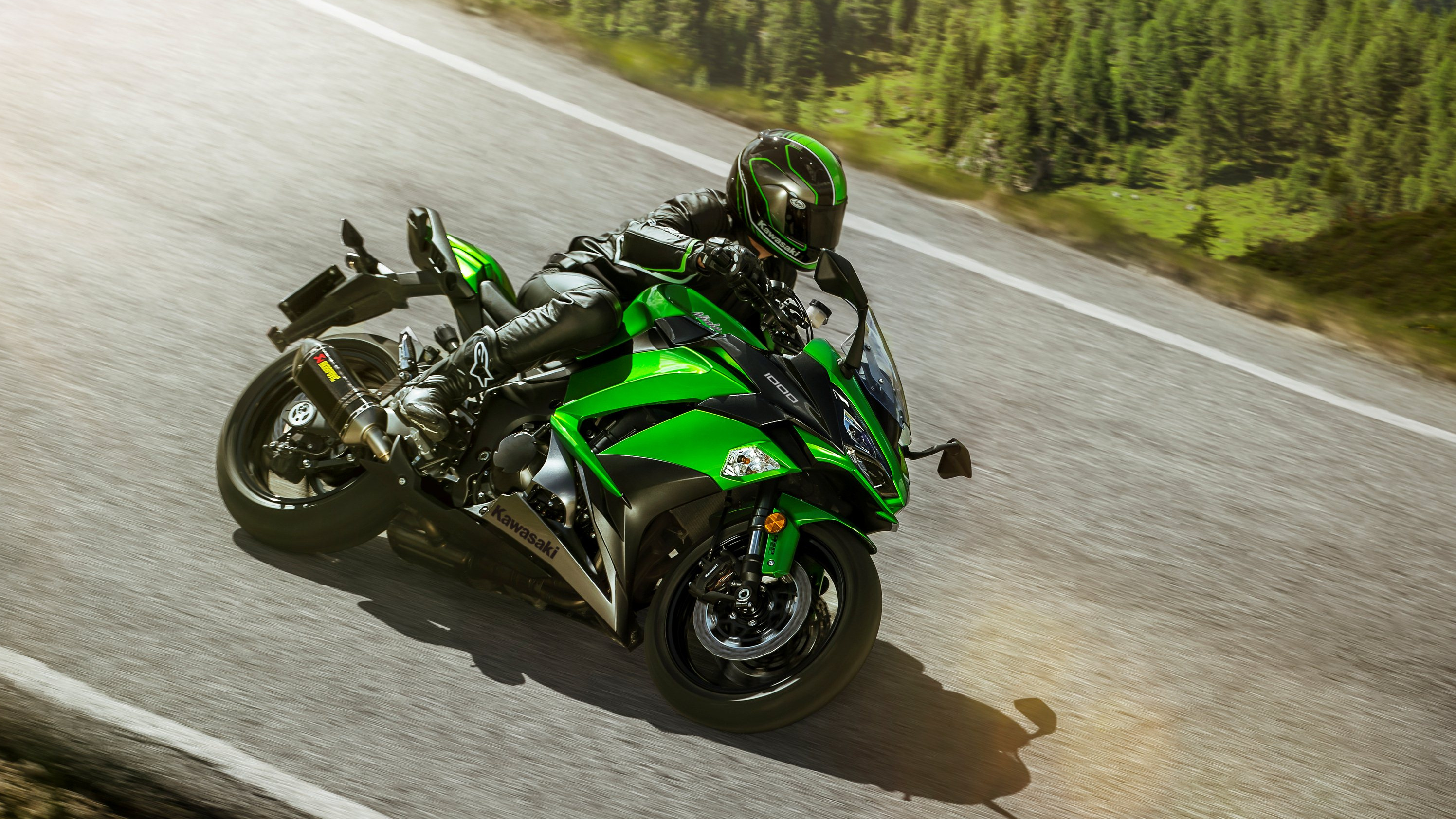 Ninja motorcycle wallpapers, Impressive collection, Motorcycle enthusiasts, Captivating visuals, 3000x1690 HD Desktop