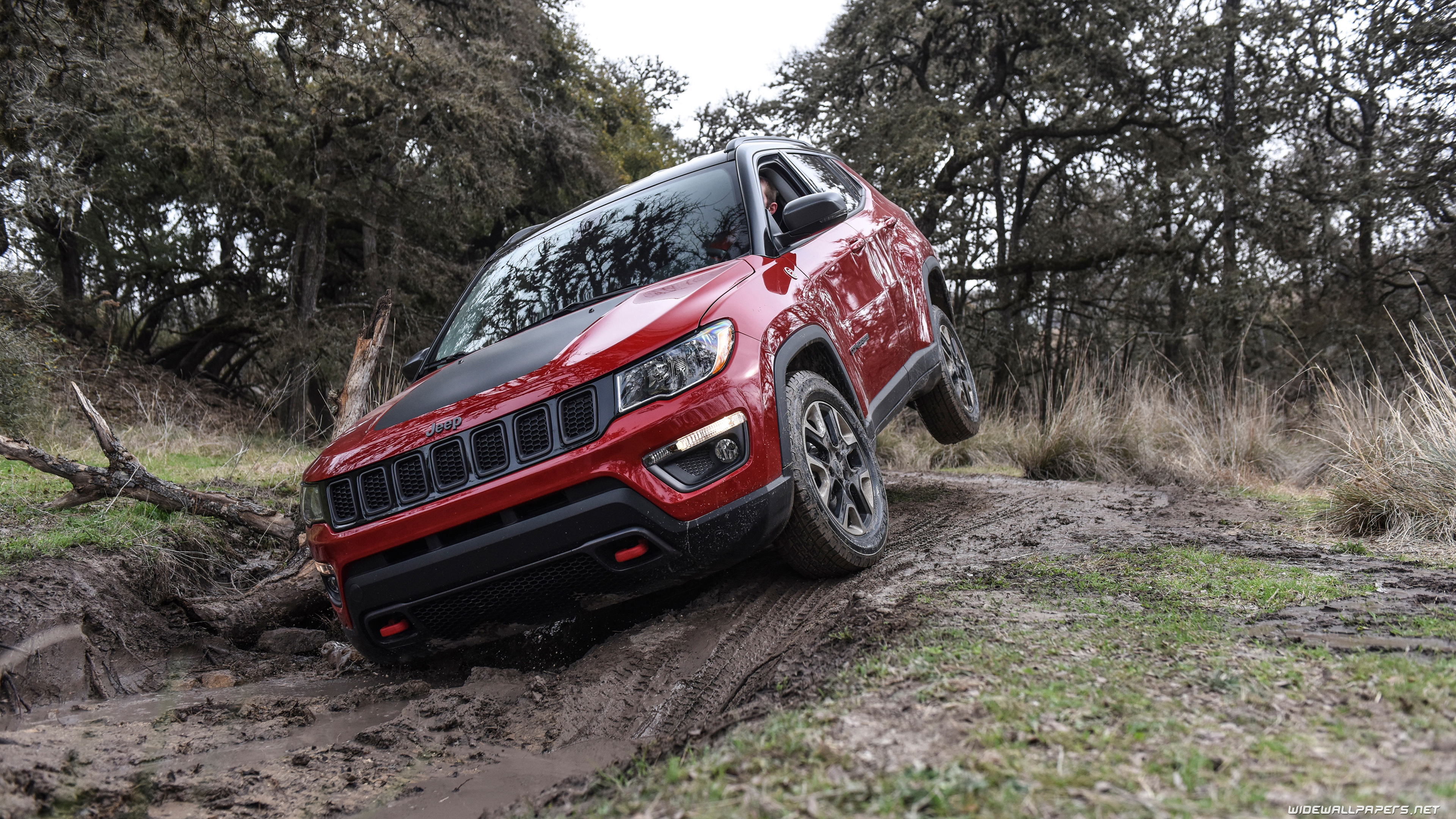 Jeep Compass, 4x4 off-road, Cars desktop wallpapers, High-definition imagery, 3840x2160 4K Desktop