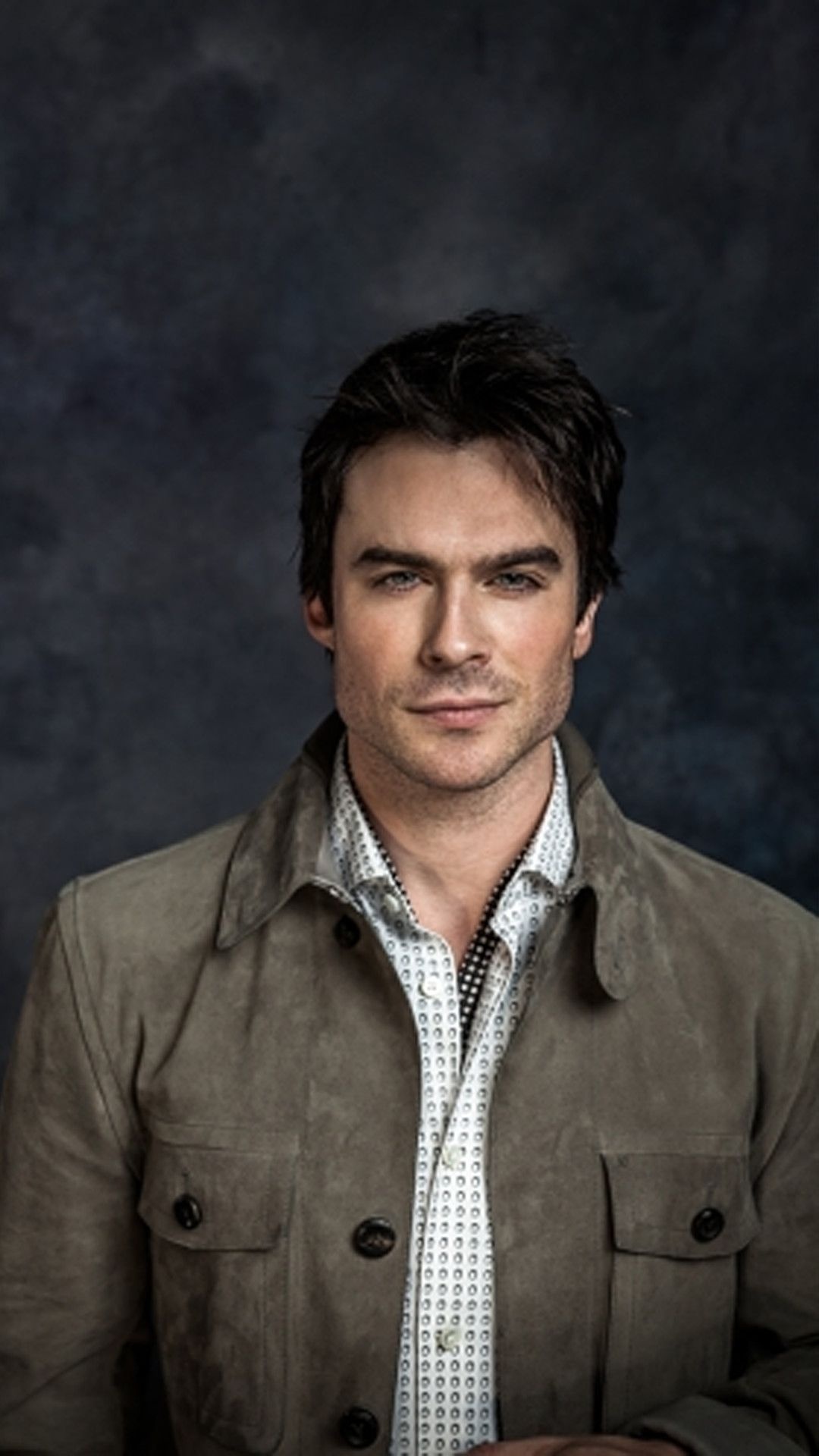 Ian Somerhalder, Top backgrounds, Fan art, Vampire Diaries, 1080x1920 Full HD Phone