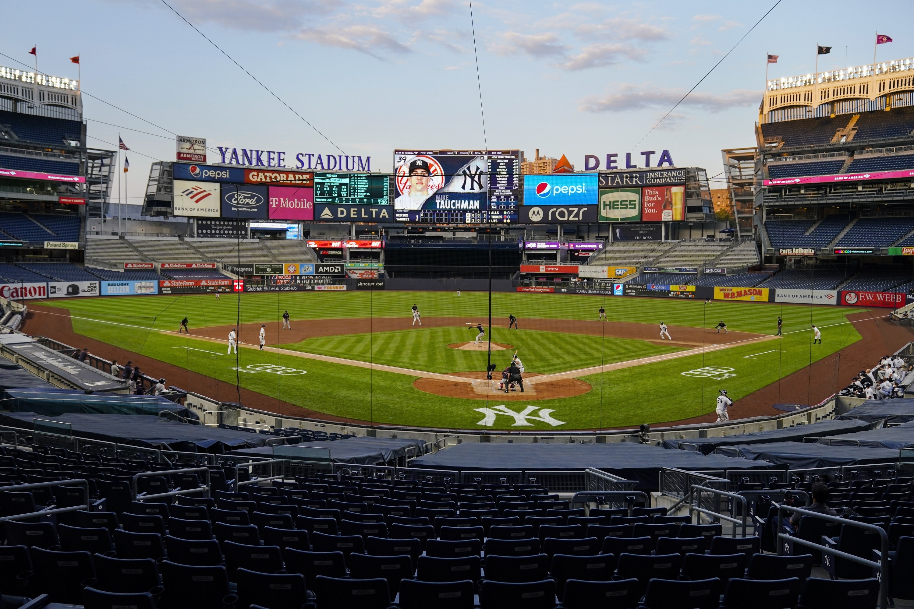 Opening day hope, Community business, Bronx economy, NY Yankees, Local support, 3000x2000 HD Desktop