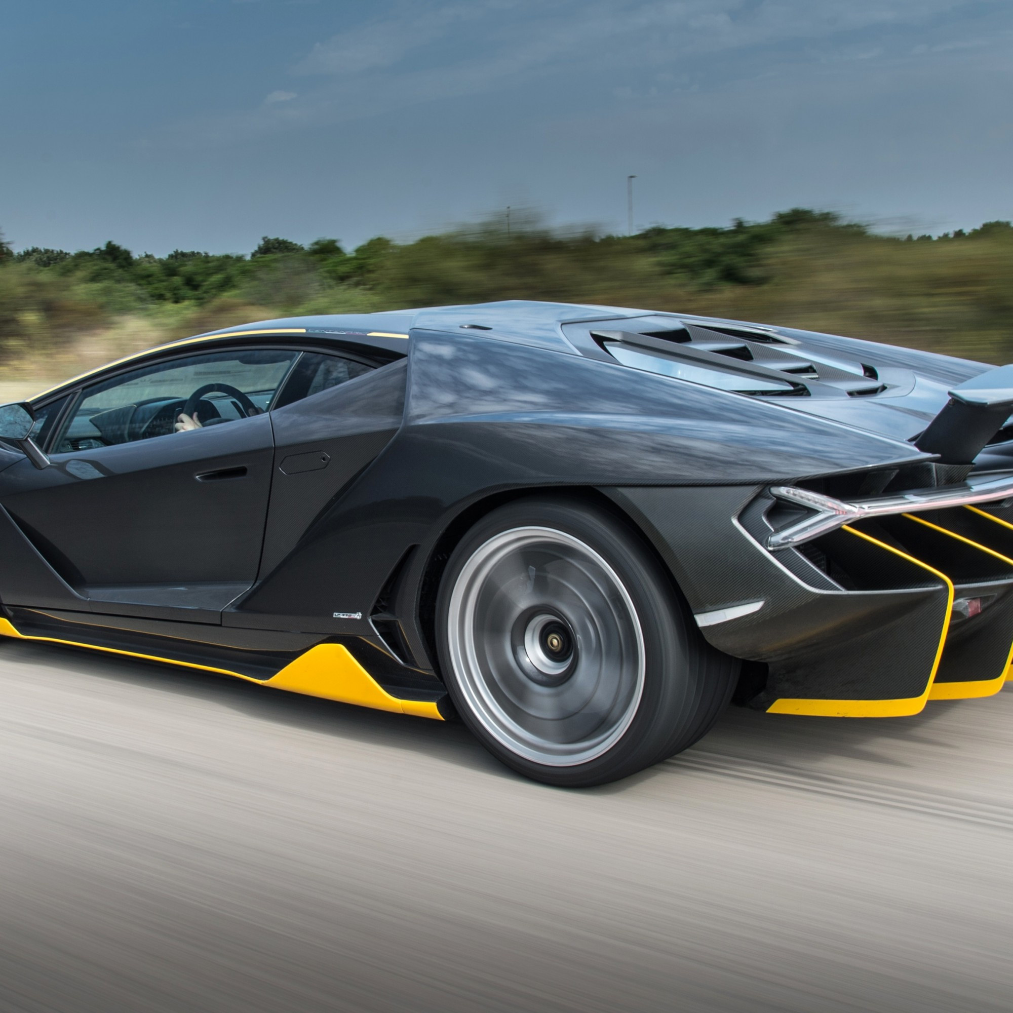 LP 770-4 Side View, LP Cars Wallpaper, 2000x2000 HD Phone