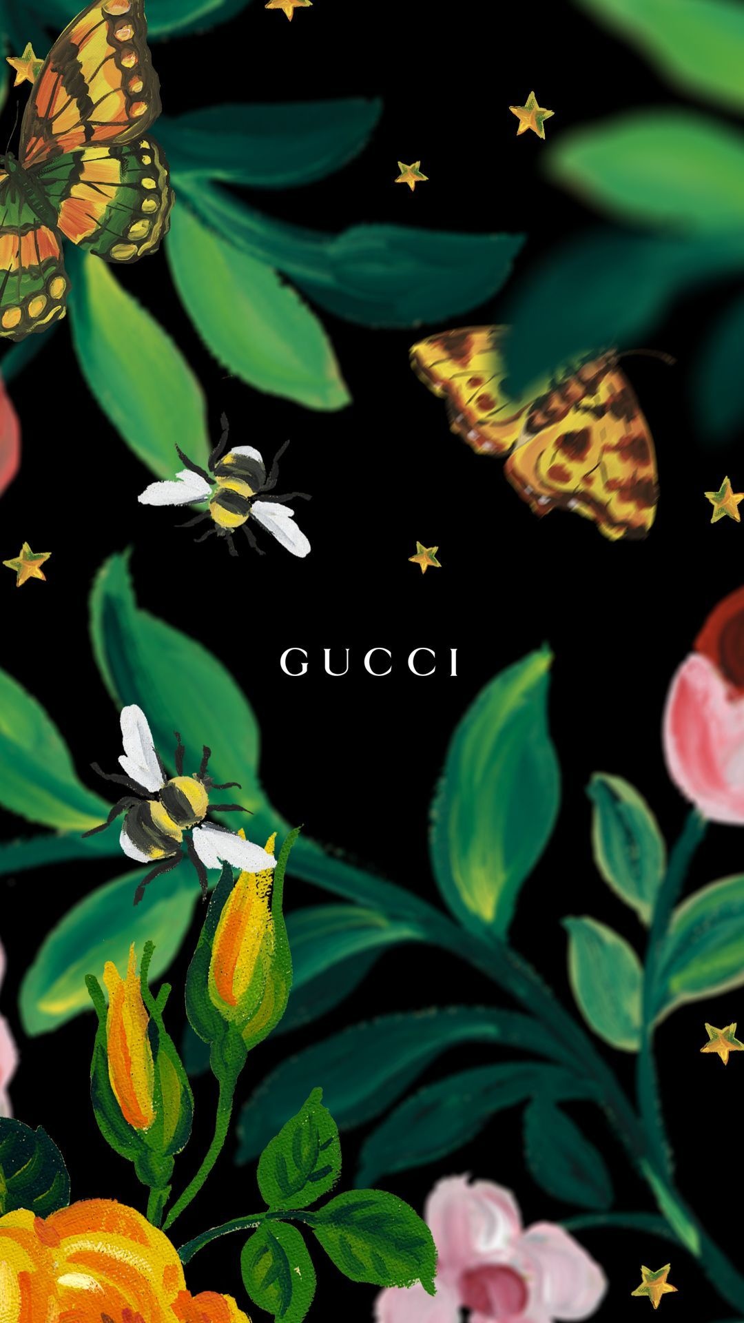 Gucci patterns, Bold prints, High-end style, Fashion statement, 1080x1920 Full HD Phone