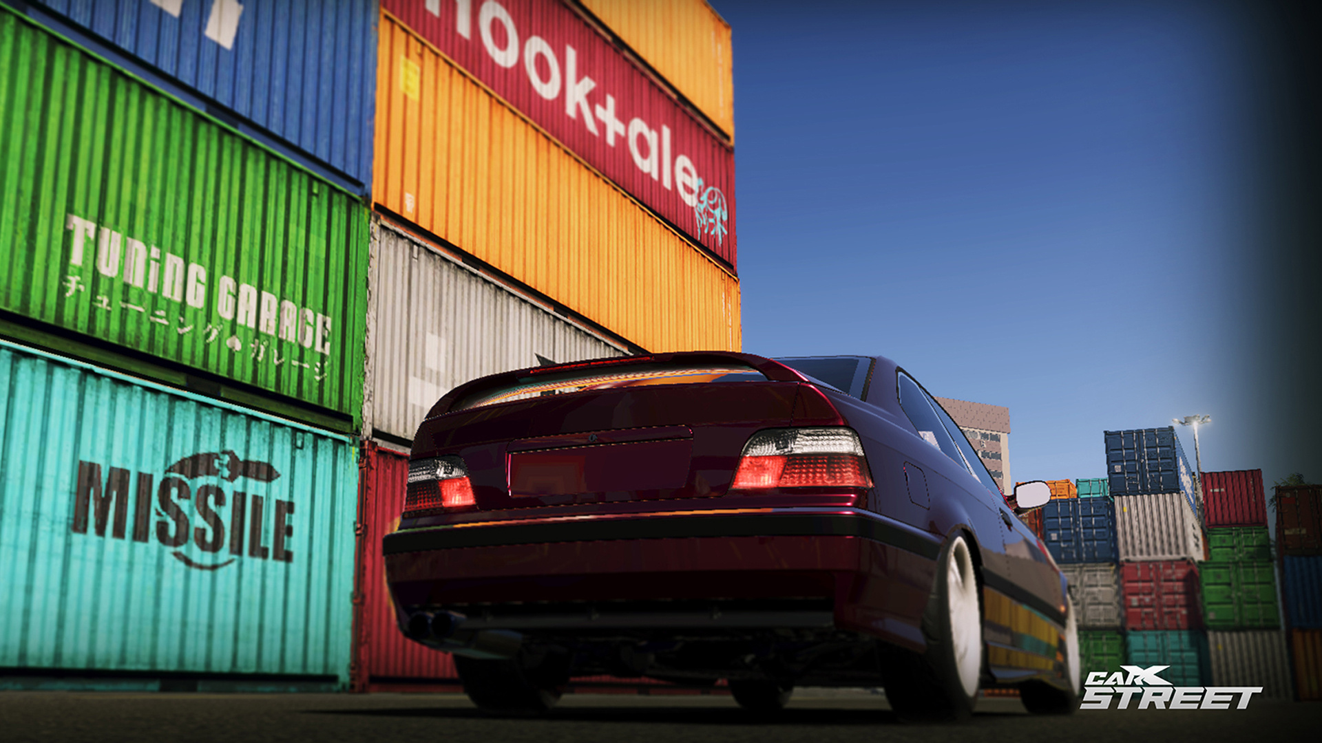 BMW E36, CarX Street (Game) Wallpaper, 1920x1080 Full HD Desktop