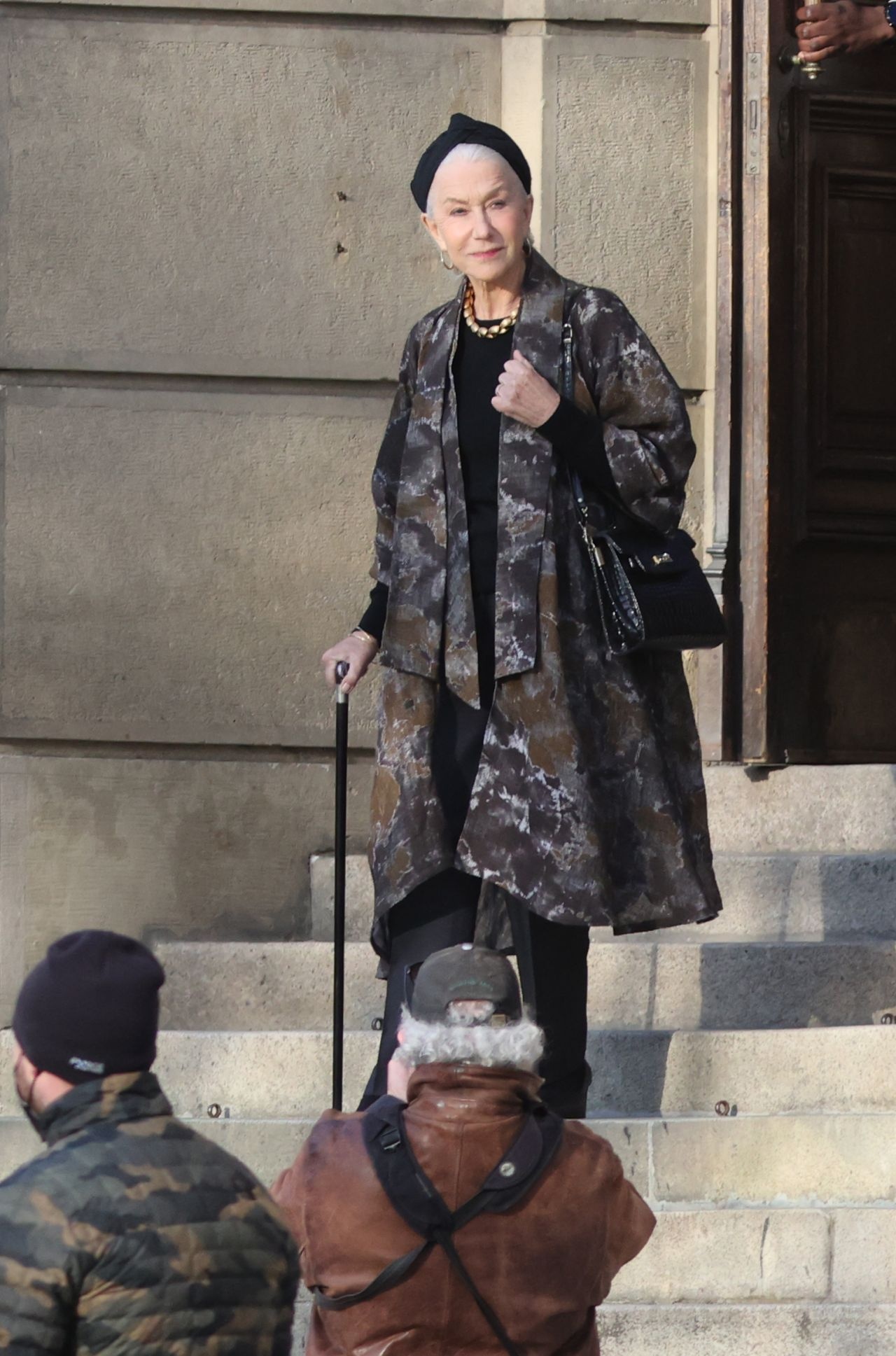White Bird: A Wonder Story, Helen Mirren filming scenes, 1280x1940 HD Phone