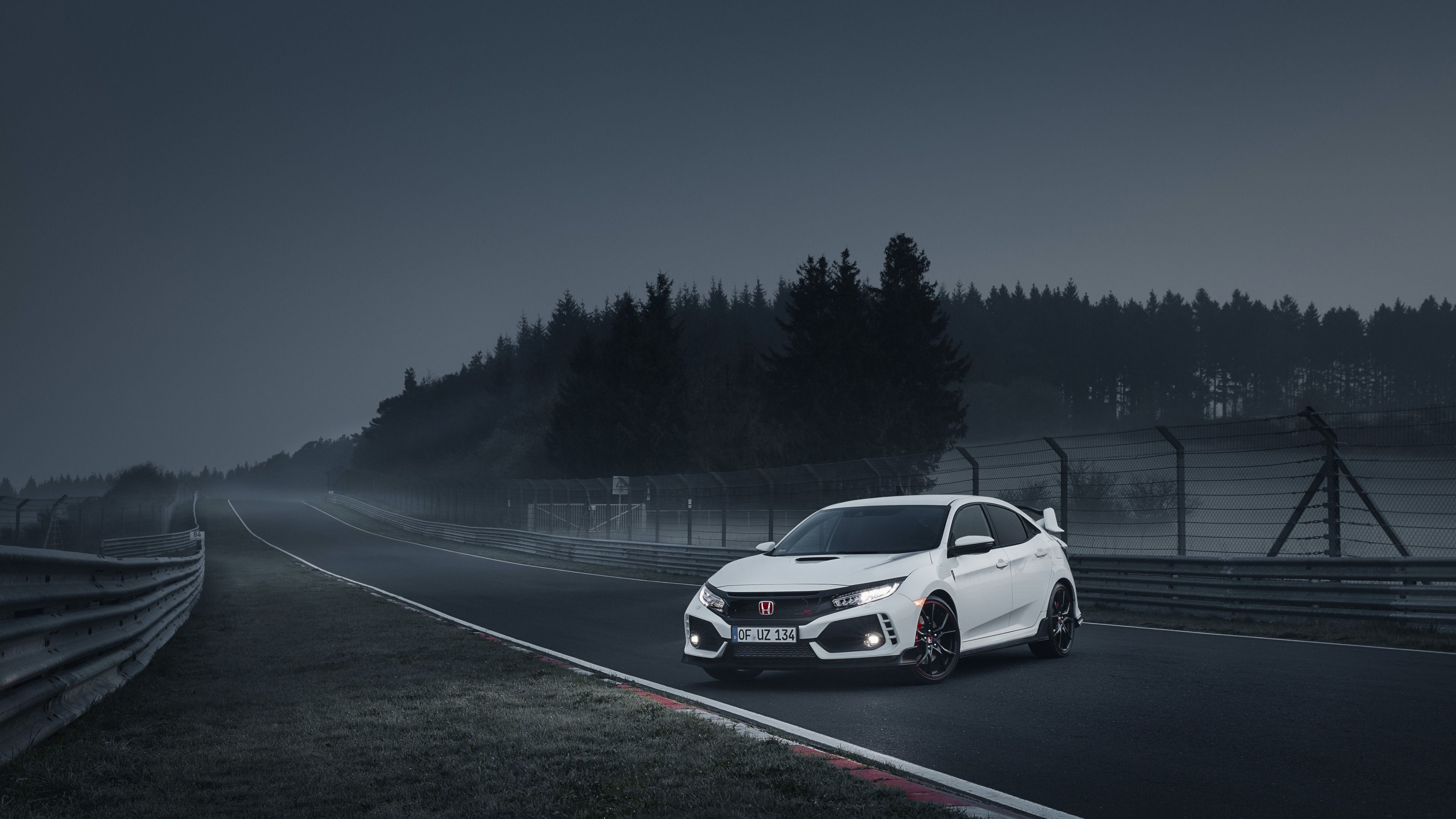 Type R 2018, Honda Civic Wallpaper, 3840x2160 4K Desktop