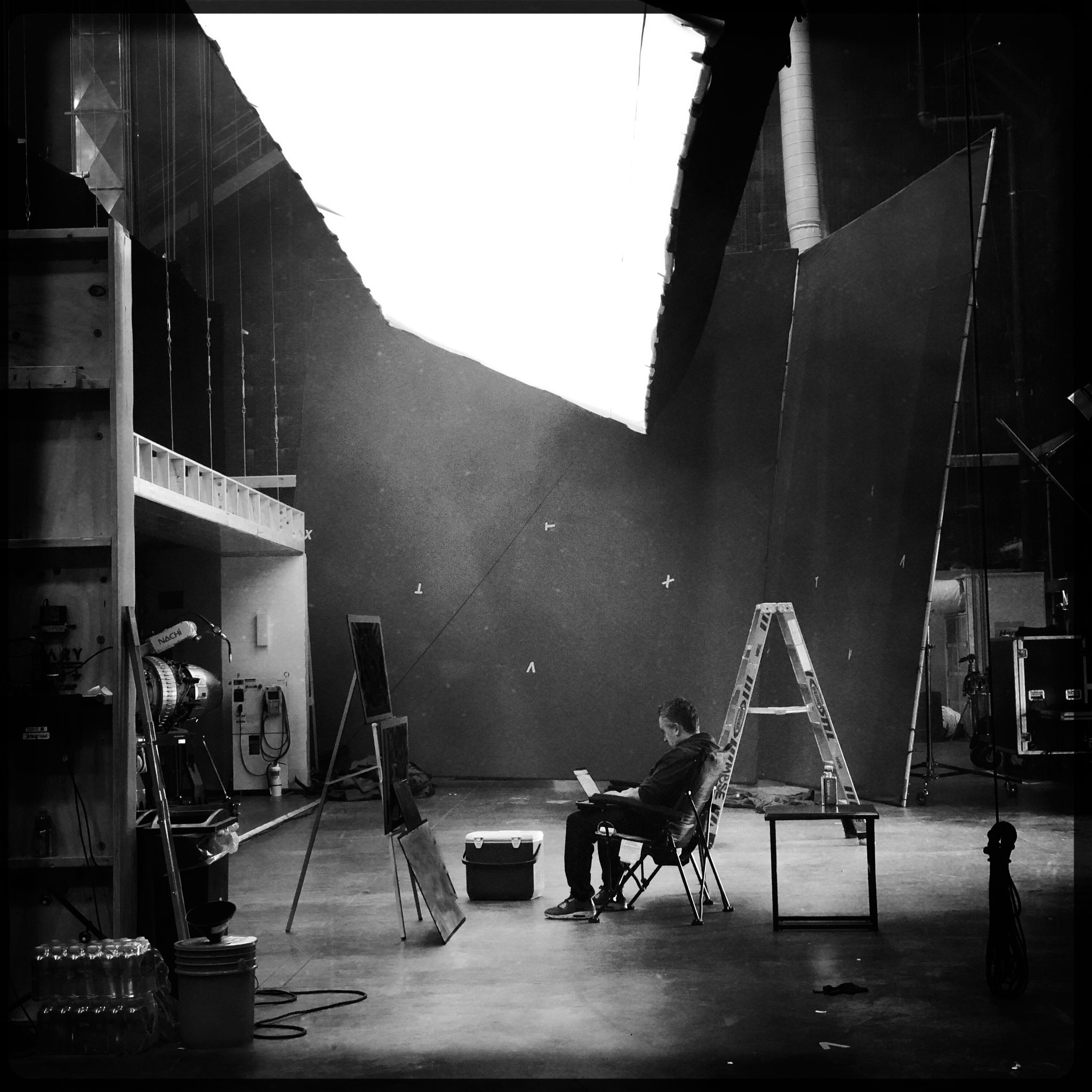 Joe Russo, Mysterious Avengers 4, Set photo, Marvel secrecy, 2050x2050 HD Phone