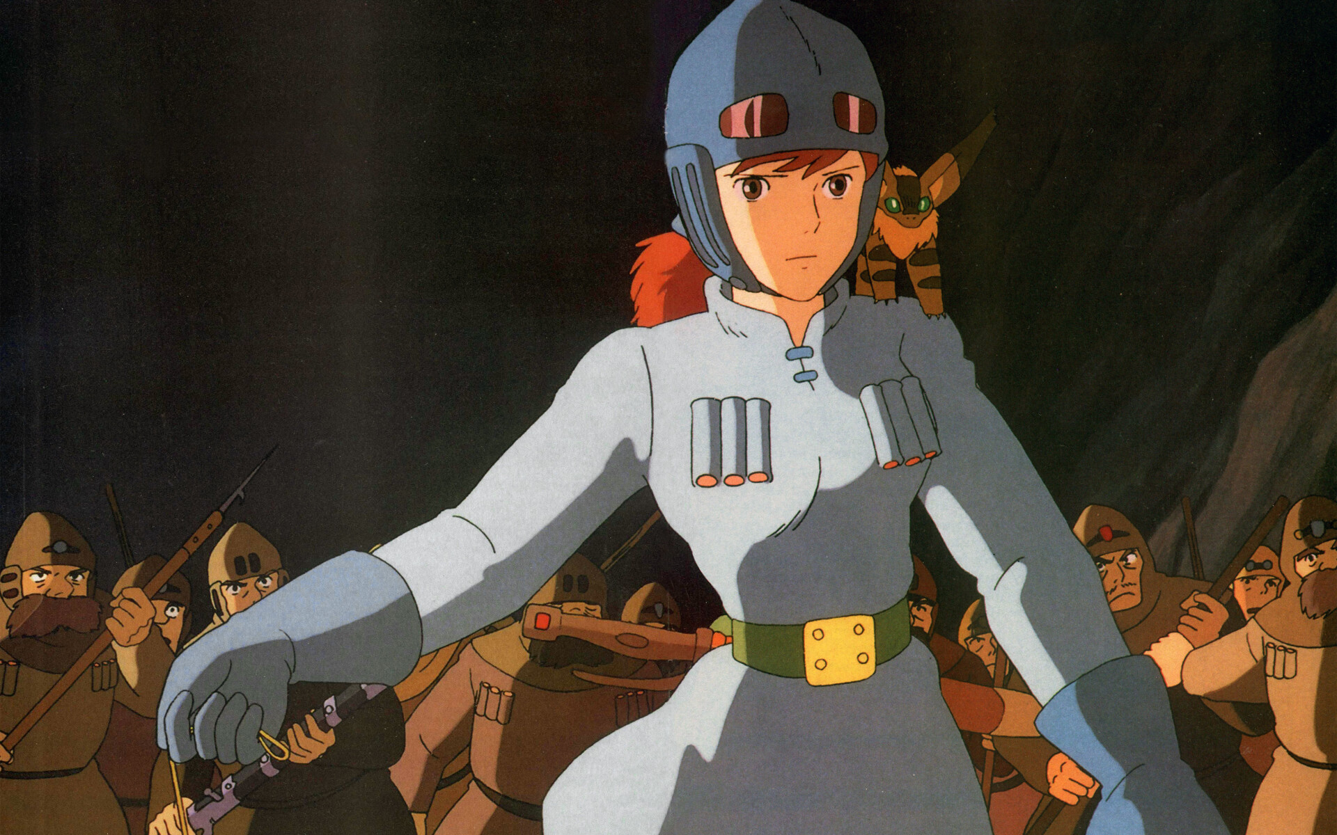 Nausicaa of the Valley of the Wind, Studio Ghibli wonder, Post-apocalyptic journey, Dreamlike landscapes, 1920x1200 HD Desktop