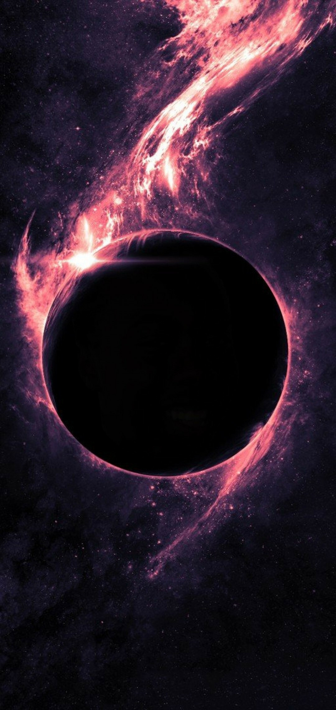 Nebula, Black Holes Wallpaper, 1080x2280 HD Phone