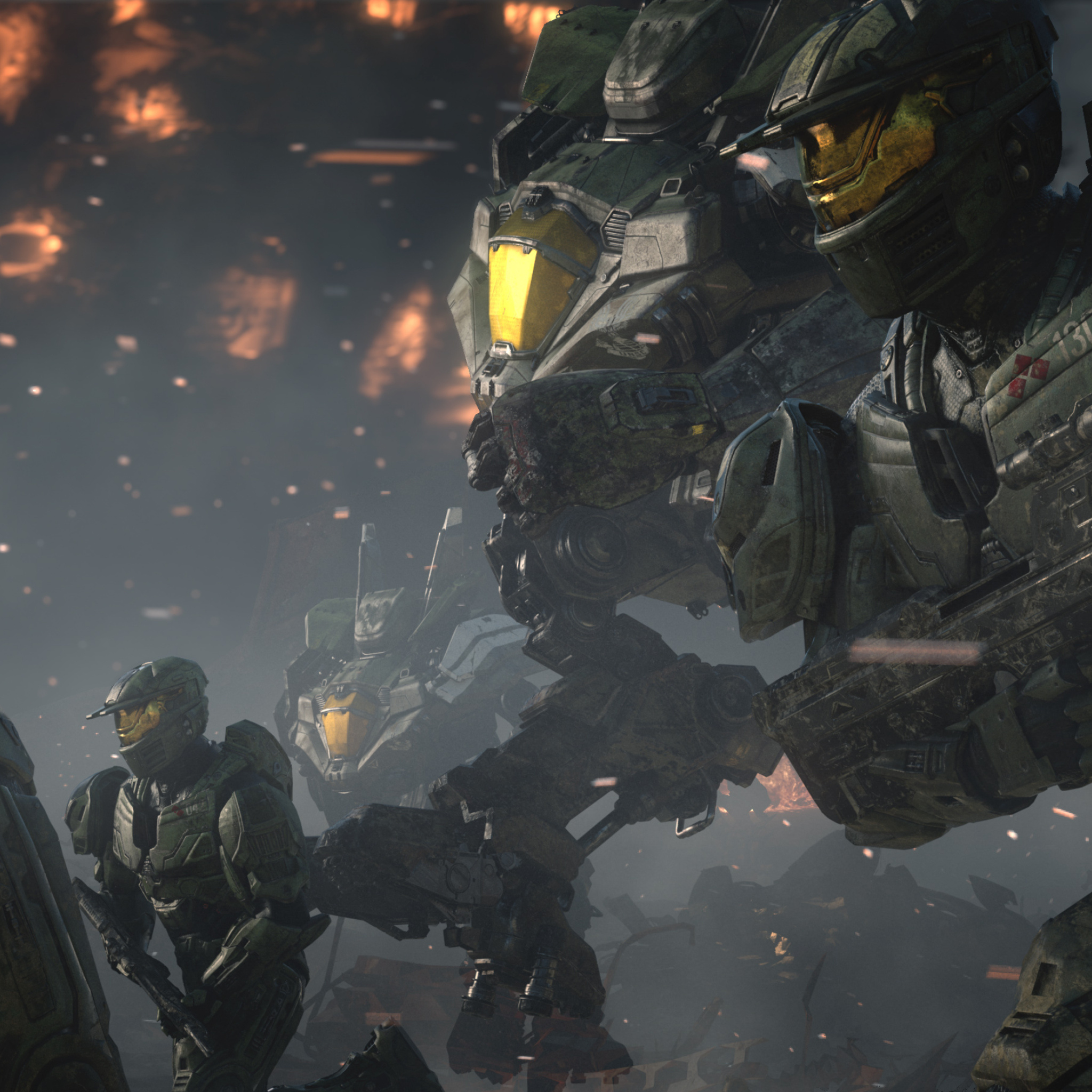 Halo Wars, iPad Air wallpaper, Immersive visuals, Gaming on the go, 2050x2050 HD Phone