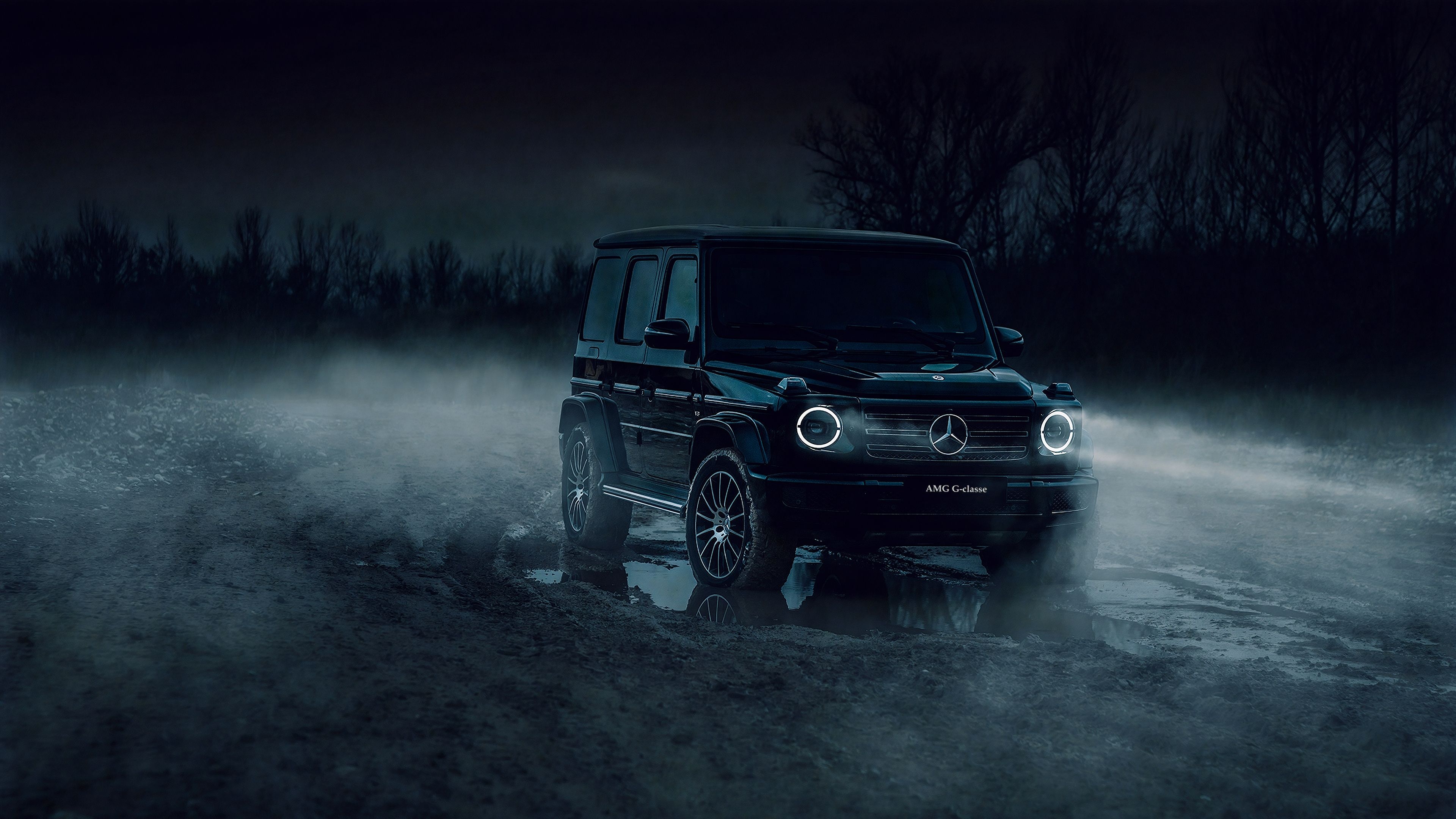 Mercedes-Benz G-Class, G500 wallpaper, High-performance SUV, Rugged beauty, 3840x2160 4K Desktop