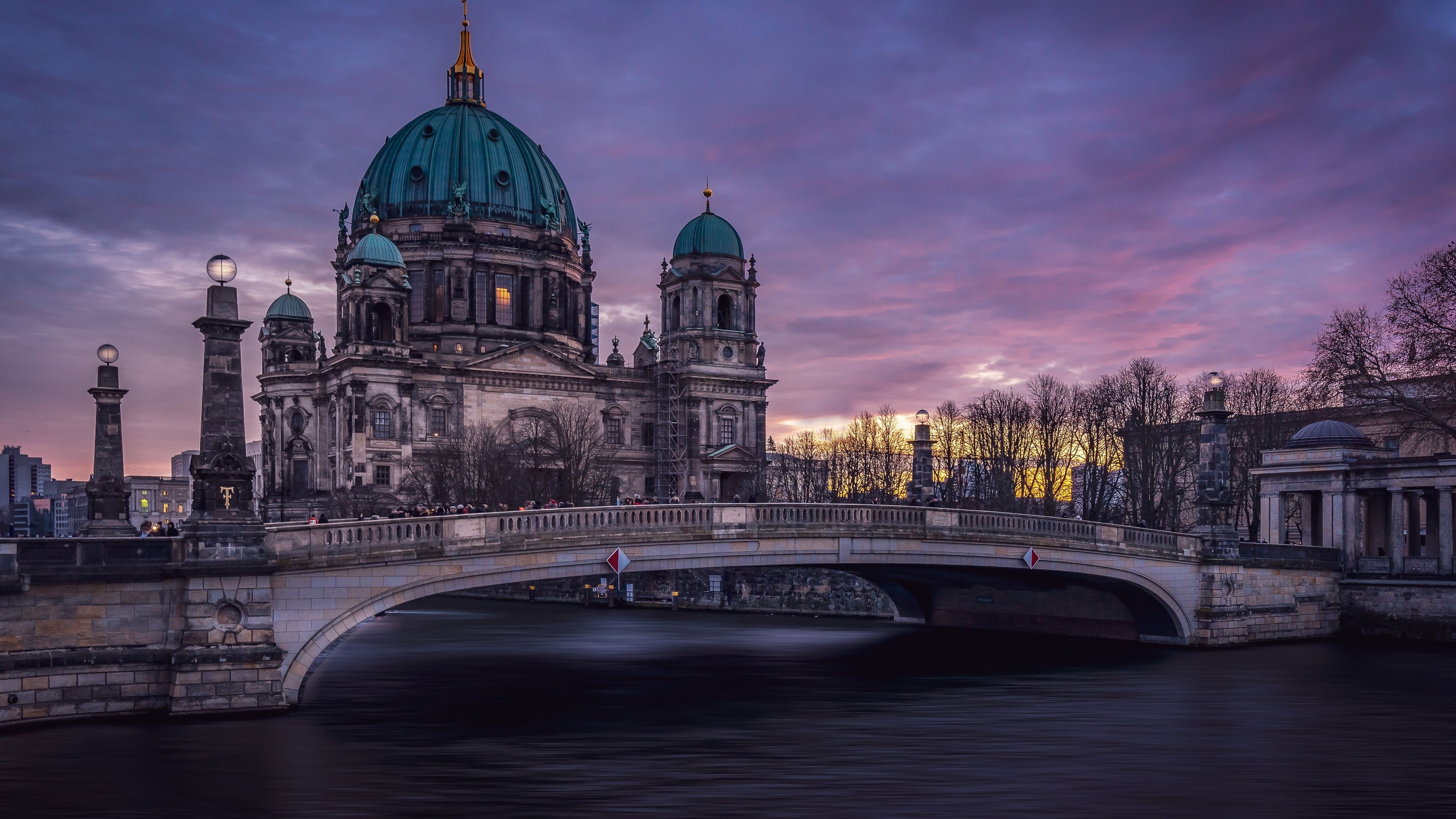 Android wallpaper, Berliner Dom, Ryan Peltier's choice, Eye-catching design, 3840x2160 4K Desktop