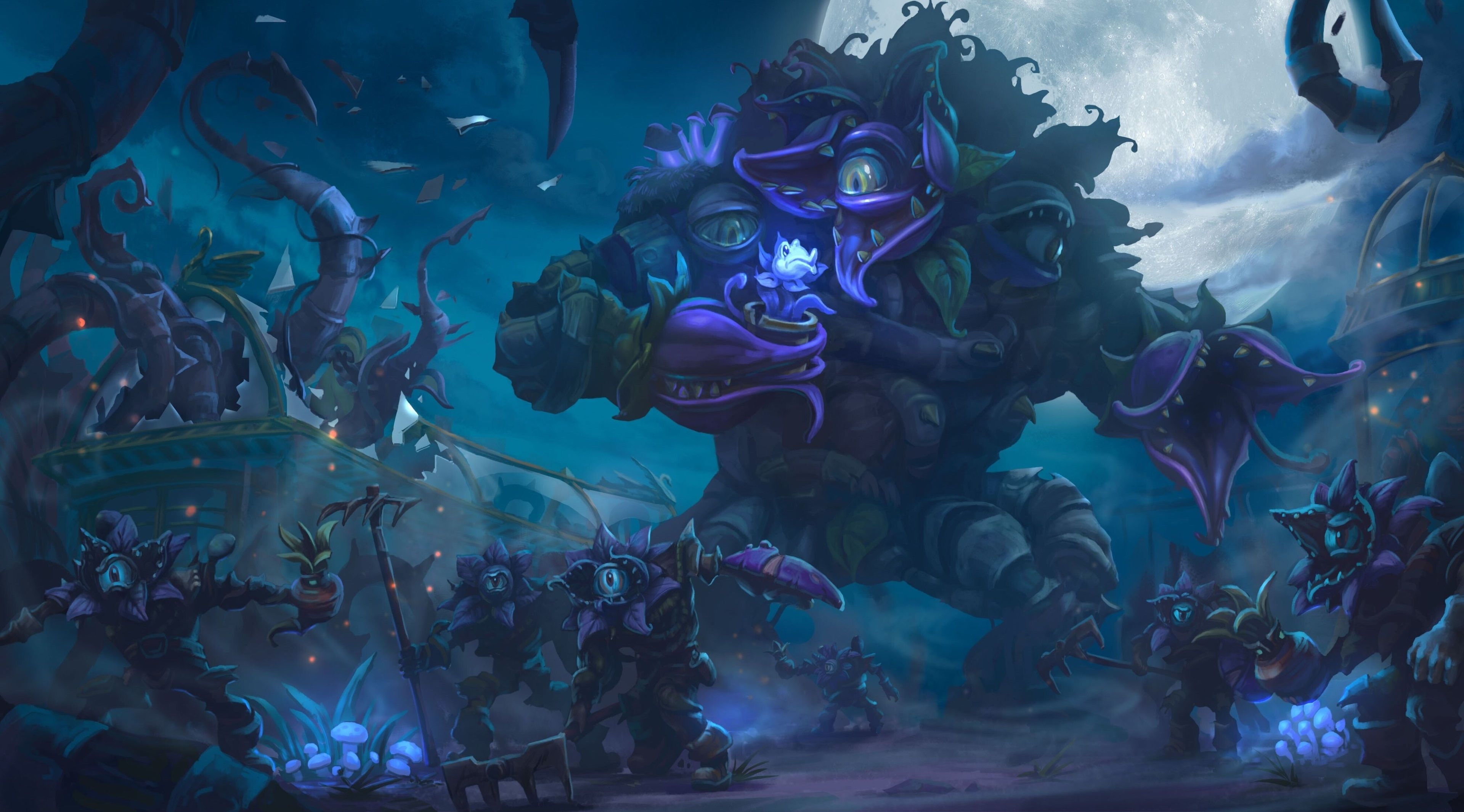 Garden of Horrors, Heroes of the Storm Wallpaper, 3840x2140 HD Desktop