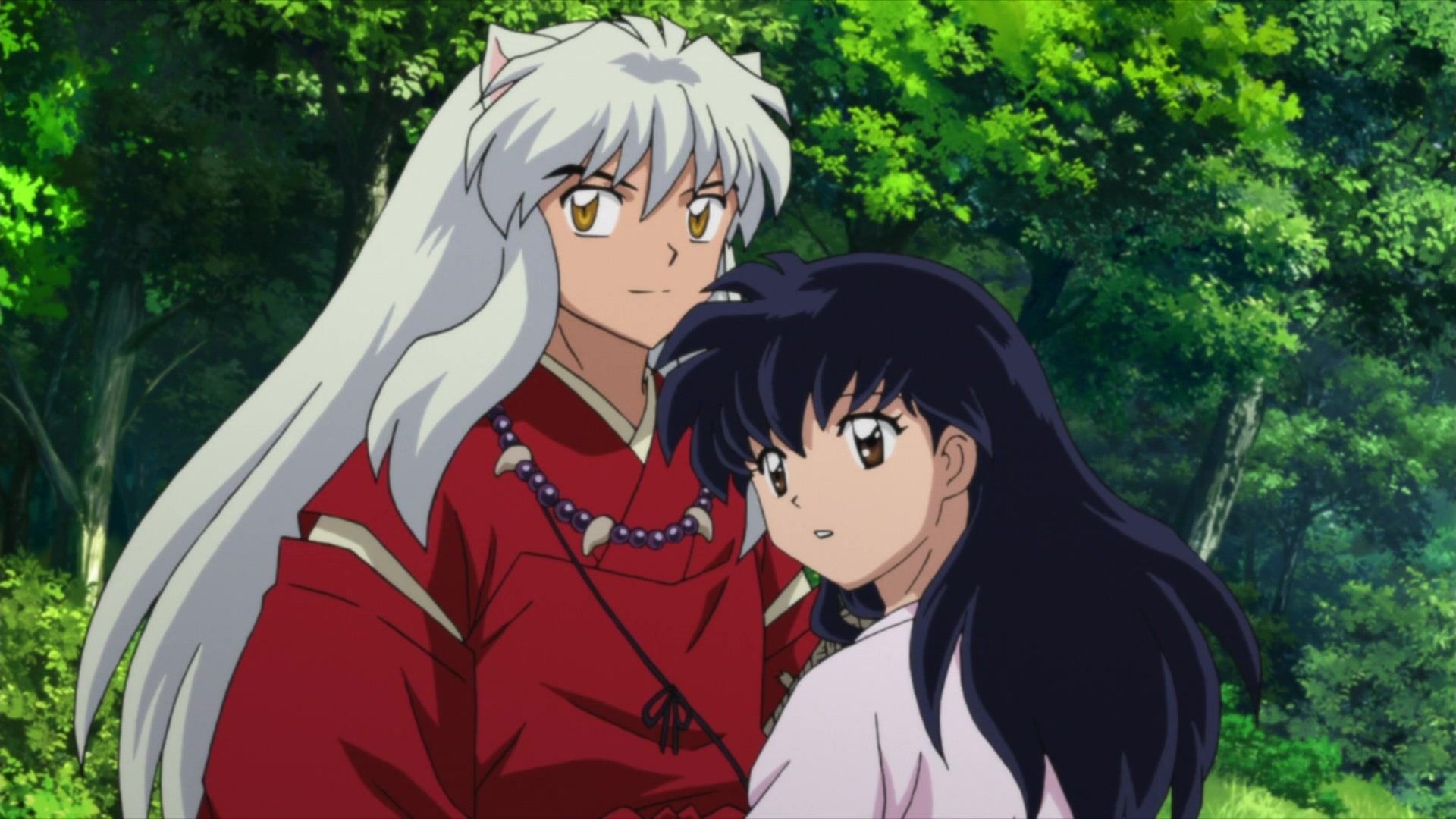 InuYasha and Kagome, Final Act image, InuYasha's funny moments, Kagome's presence, 1920x1080 Full HD Desktop