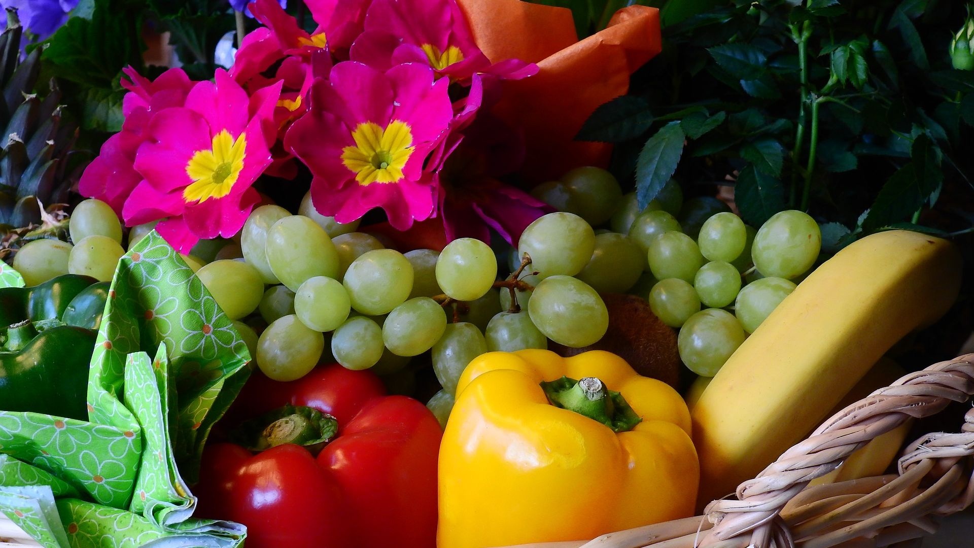 Paprika Pepper, Fruits and vegetables, Peppers HD image, 1920x1080 Full HD Desktop