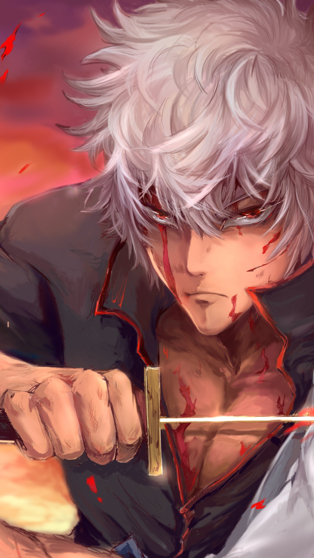 Gintoki Sakata, Strong and determined, Unique personality, Memorable quotes, 1080x1920 Full HD Phone