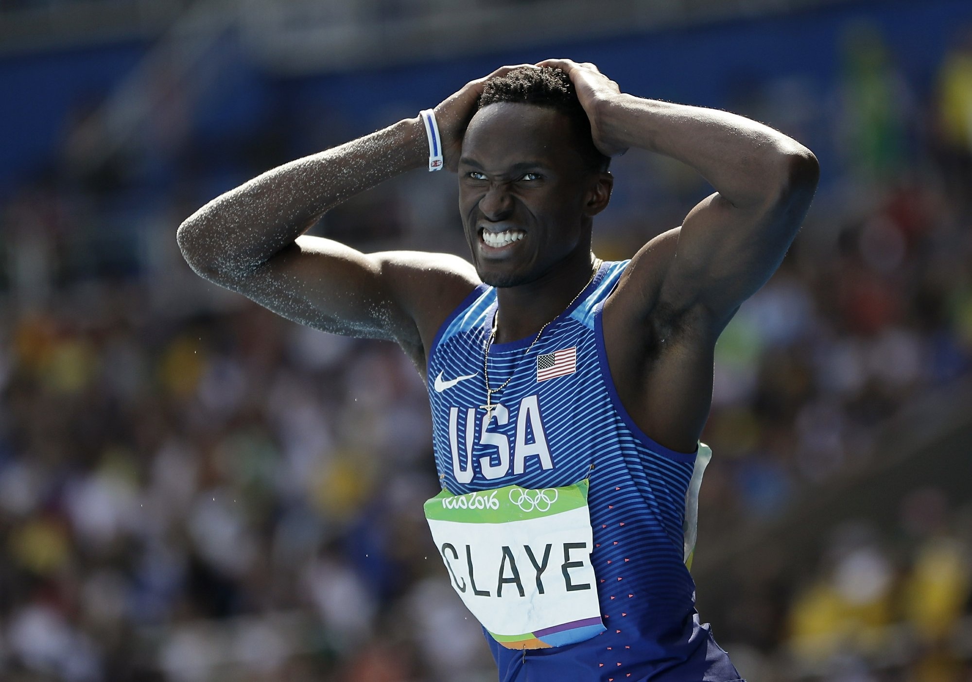 Will Claye, Olympic proposal, Silver medal triumph, 2000x1410 HD Desktop